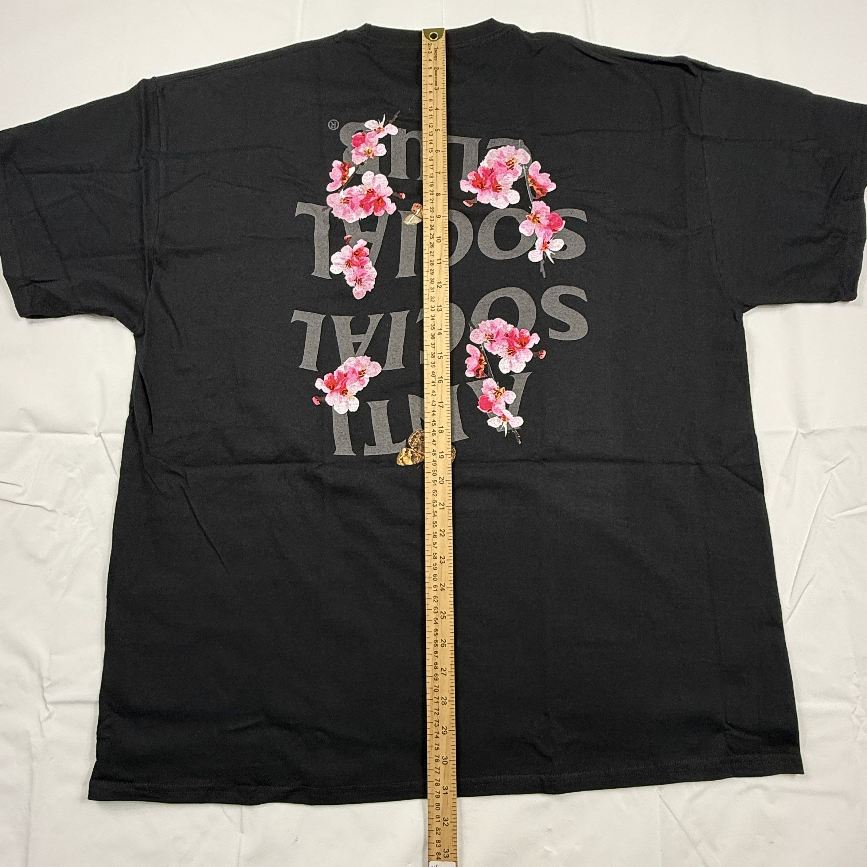Anti Social Social Club Anti Social Social Club Kkoch Floral Butterfly Shirt 2XL Size US XXL / EU 58 / 5 - 7 Thumbnail