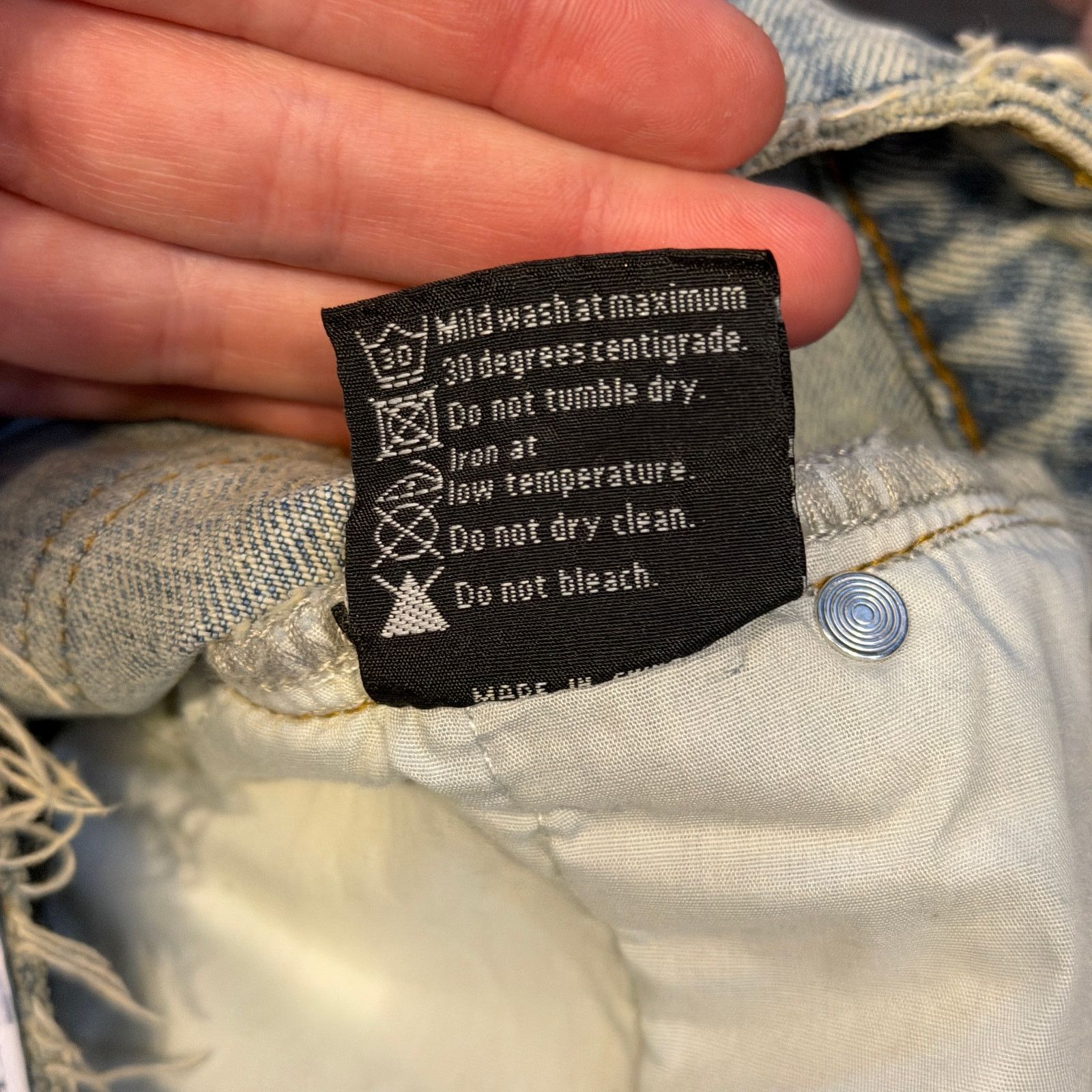Who Decides War Who Decides War Gnarly Denim Jean Size US 36 / EU 52 - 7 Thumbnail