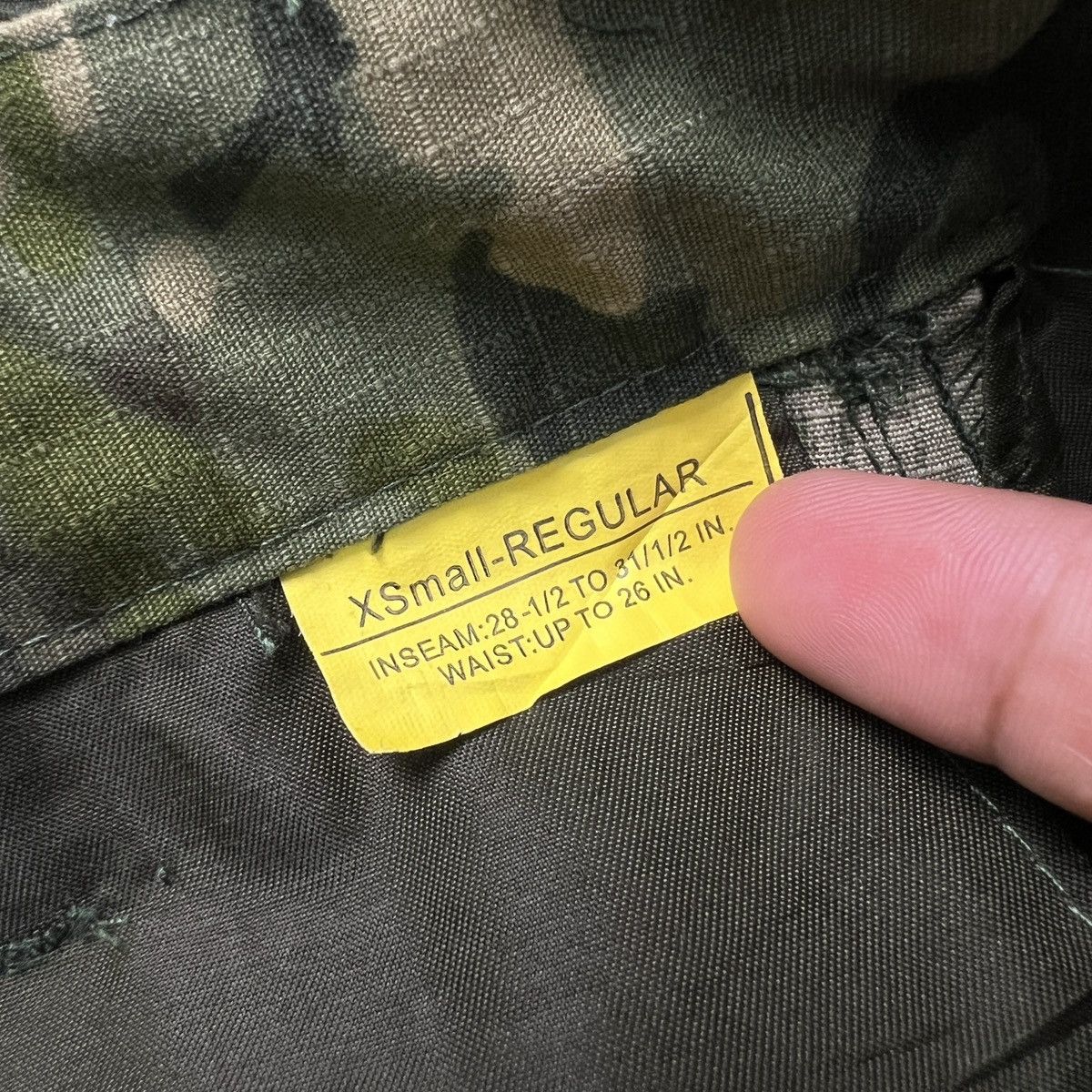 Other Army Camouflage Tactical MultiPocket Double Knee Cargo Pants Size US 28 / EU 44 - 8 Thumbnail