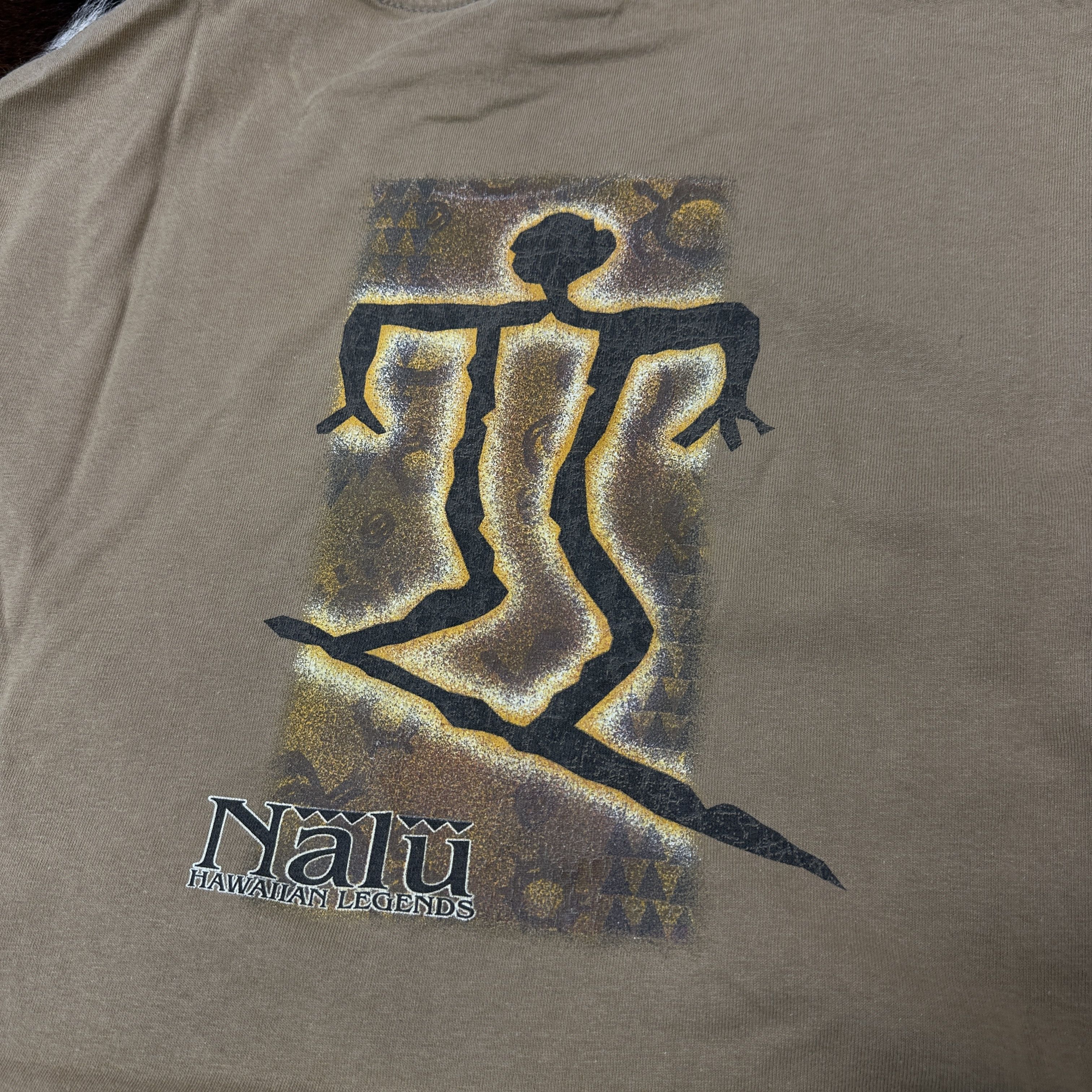 Vintage Vintage Streetwear Nalu Hawaiian Legend T-shirt 90s Size US L / EU 52-54 / 3 - 2 Thumbnail
