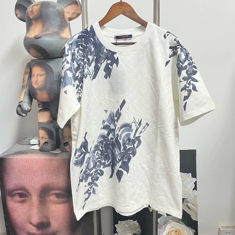 Louis Vuitton Louis Vuitton Shuicao Manyin Short Sleeve 2504-Nextarrow Size US XL / EU 56 / 4 - 1 Thumbnail