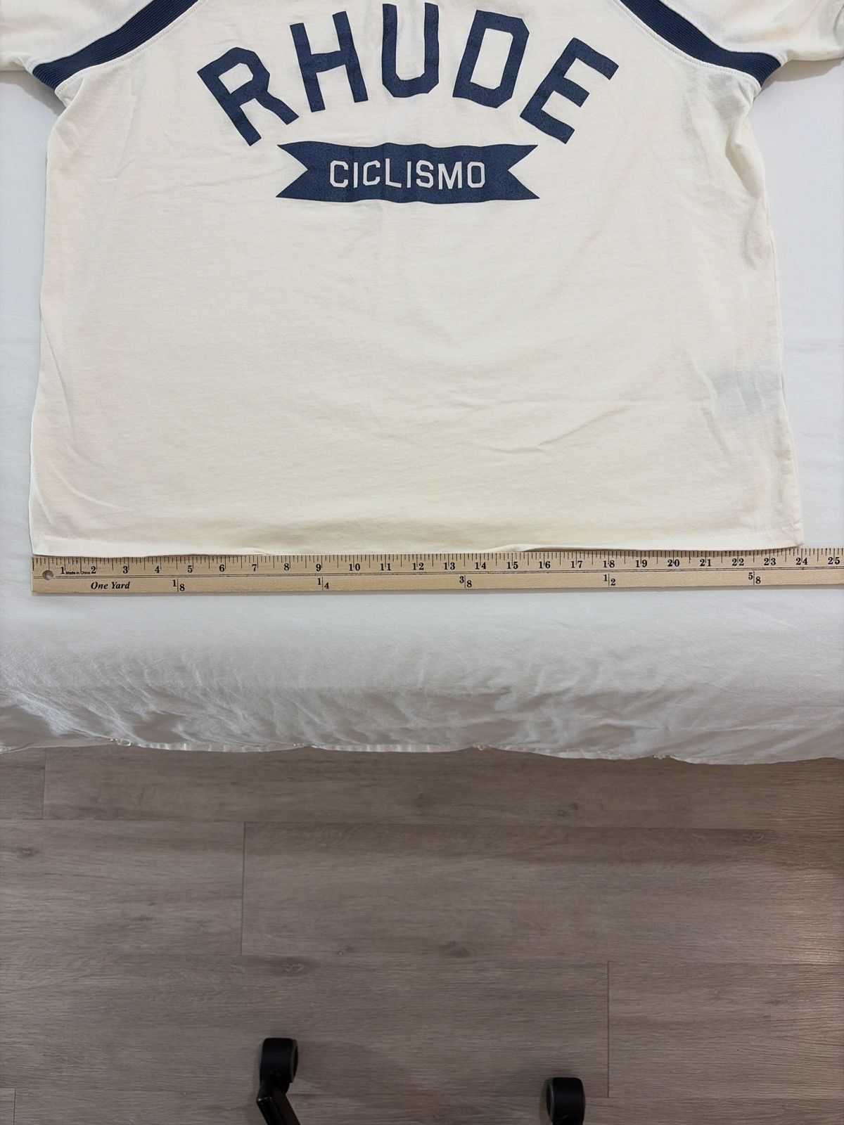 Rhude Rhude Blue Cyclin Ciclismo Ralgan Tee Size US M / EU 48-50 / 2 - 13 Thumbnail