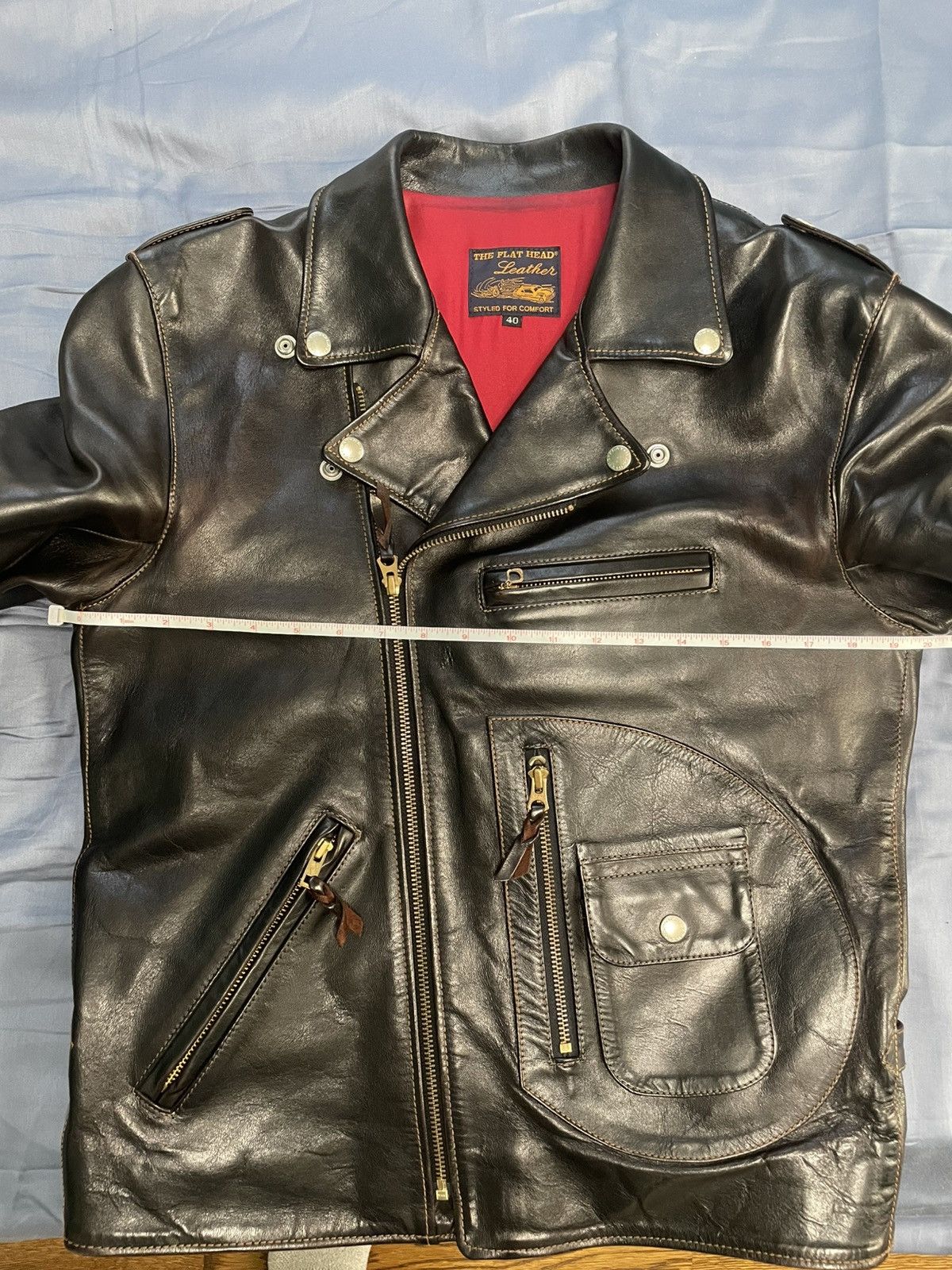 The Flat Head The Flat Head Double Rider’s Jacket Size US M / EU 48-50 / 2 - 4 Thumbnail