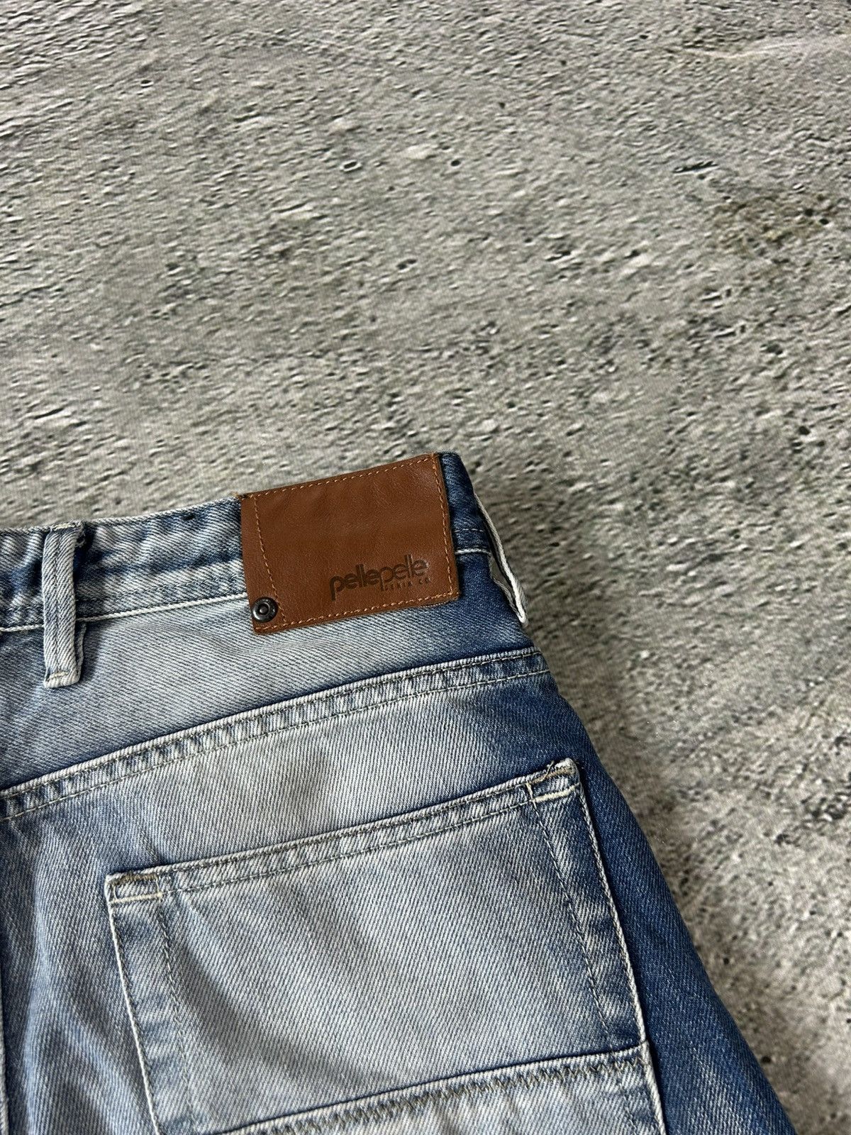 Pelle Pelle × Vintage Pelle Pelle vintage stone washed blue jeans Y2K baggy denim Size US 28 / EU 44 - 8 Thumbnail