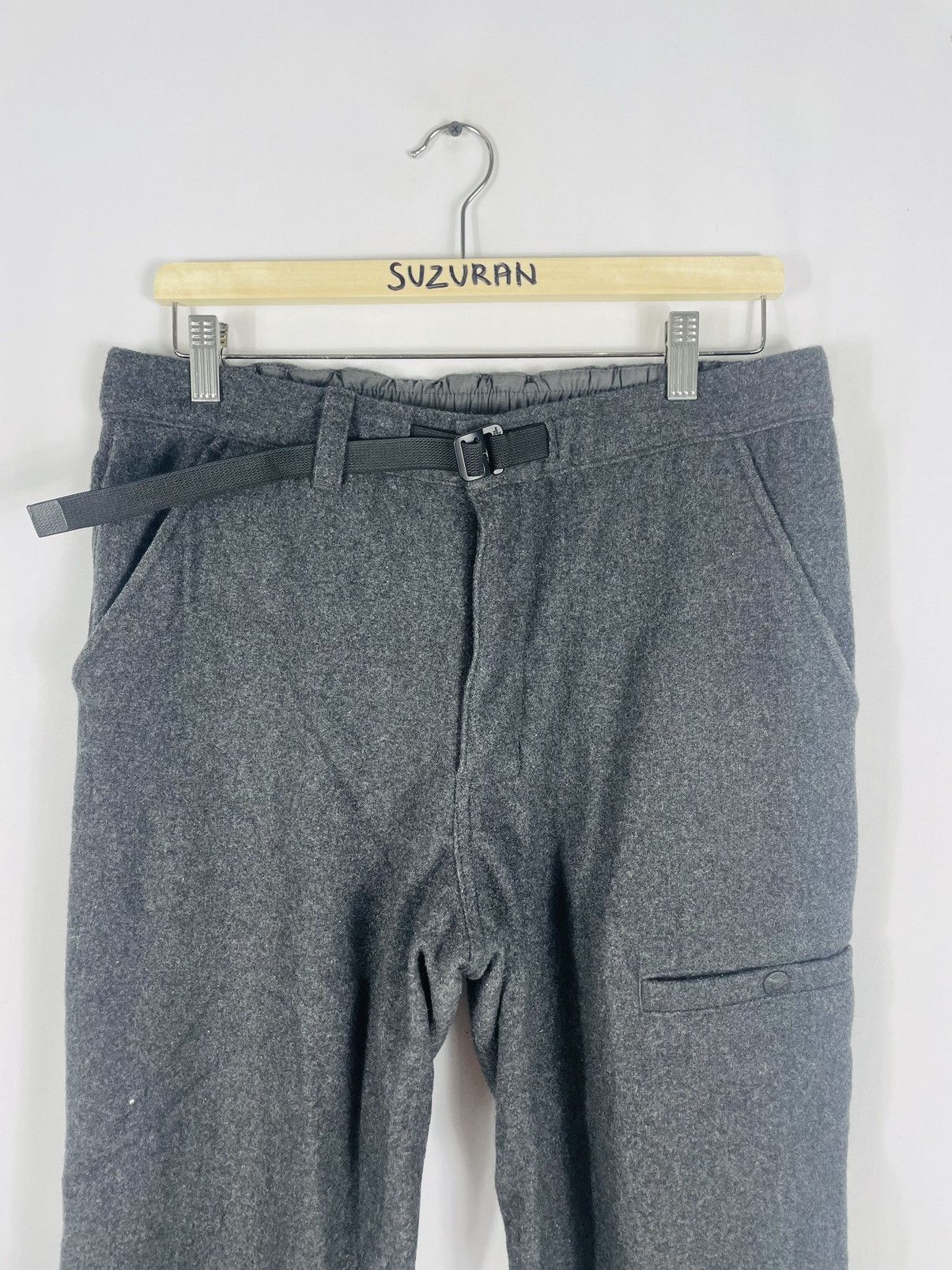 🔥Rare🔥The North Face 5 Pockets Draw String Wool Jogger Pants