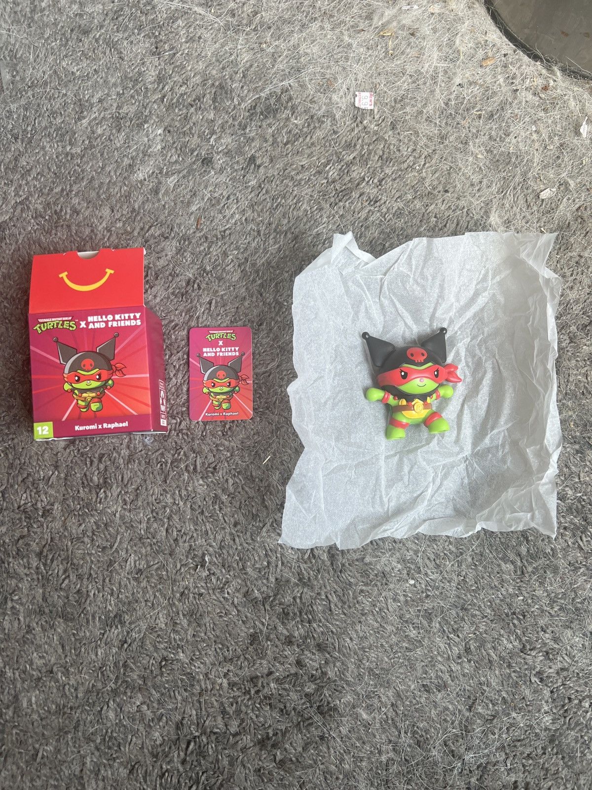 Nickelodeon TMNT X Hello Kitty And Friends Kuromi X Raphael Size ONE SIZE - 1 Thumbnail