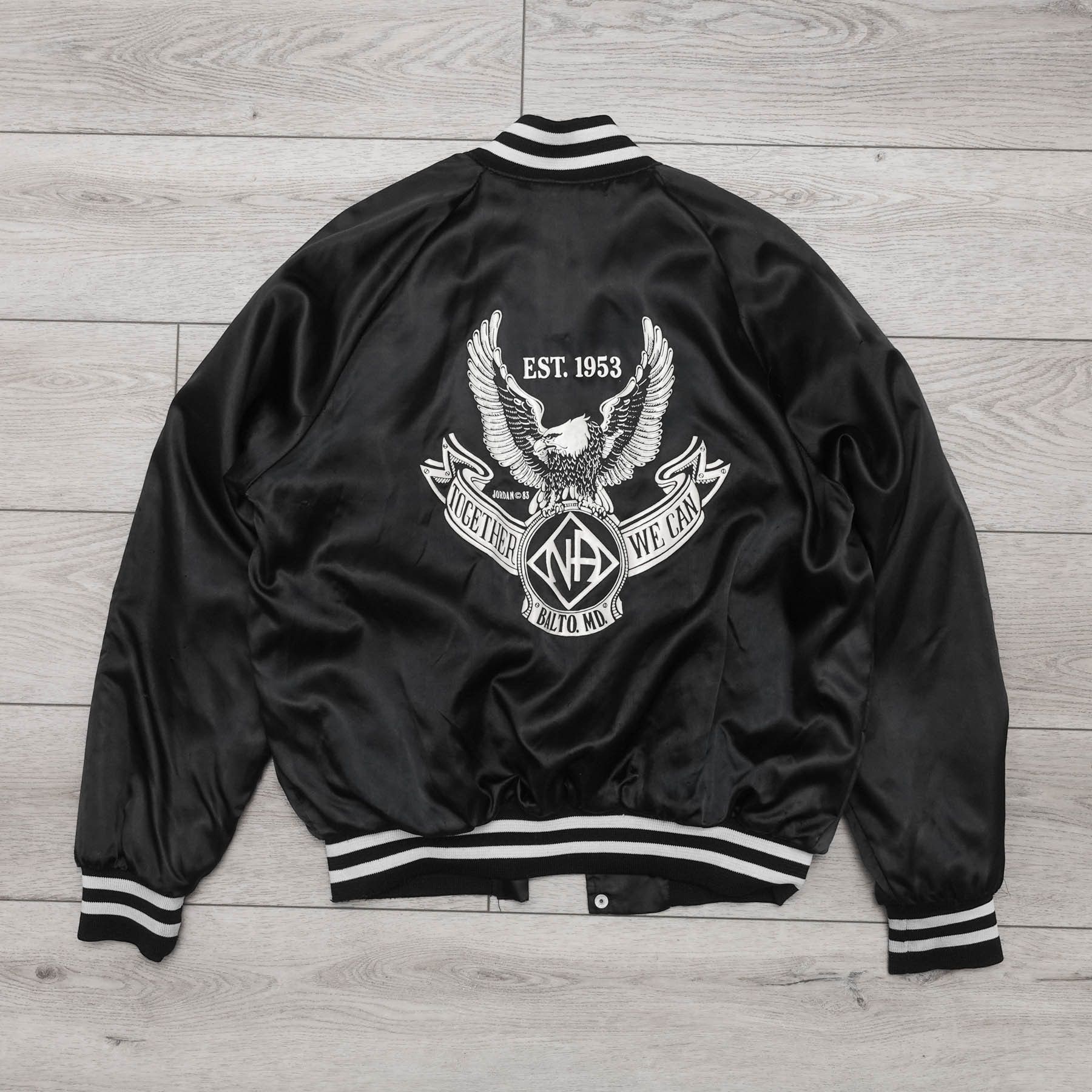 Vintage Super Rare 1983 Narcotics Anonymous Eagle Lined Jacket USA Size US XL / EU 56 / 4 - 2 Thumbnail