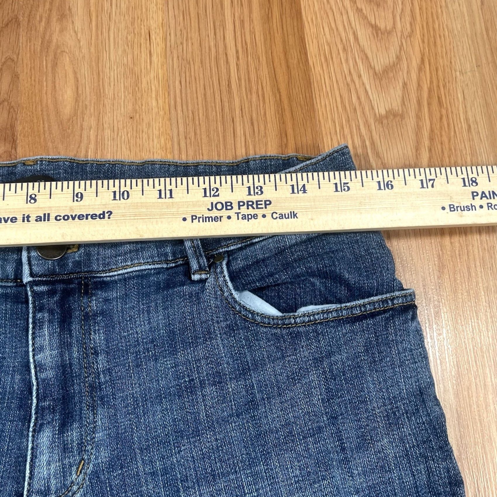 Ann Taylor Ann Taylor Jeans Womens Size 8 Stretch Mid Rise Blue Wash Denim Size 30" / US 8 / IT 44 - 4 Thumbnail