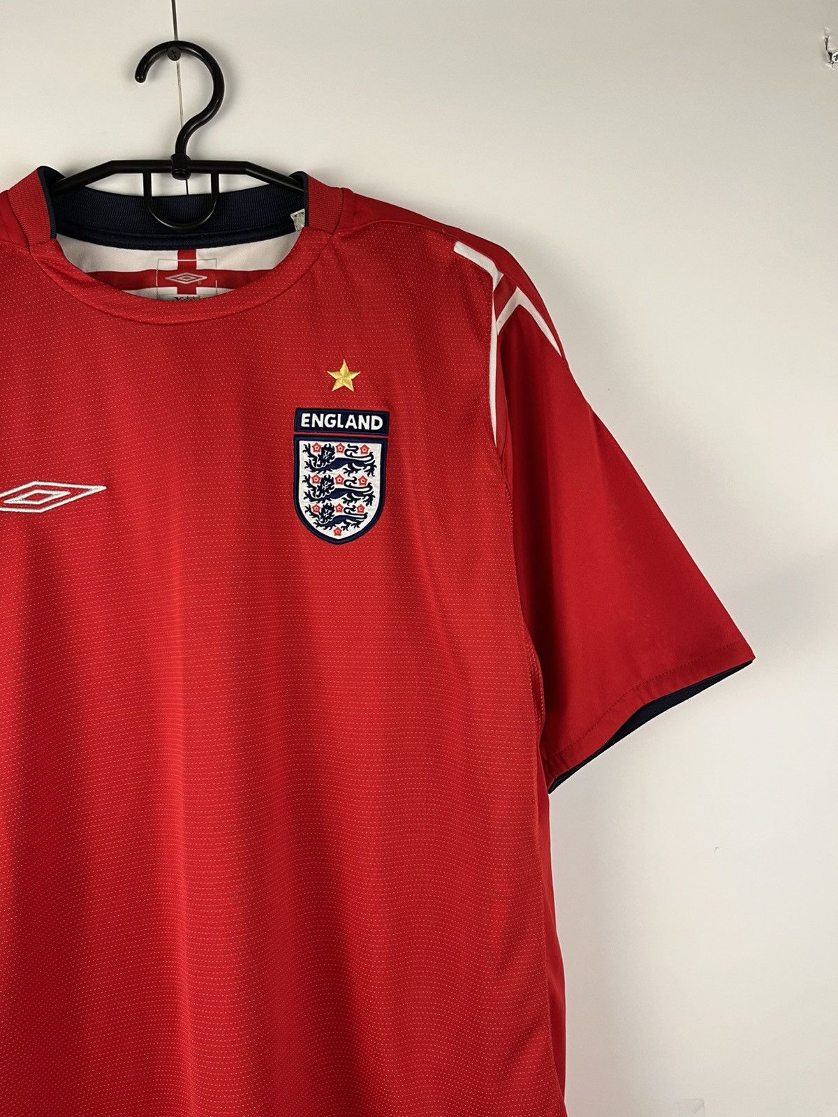 Umbro Umbro England Vintage 2005-2007 Football Jersey Size US L / EU 52-54 / 3 - 3 Thumbnail