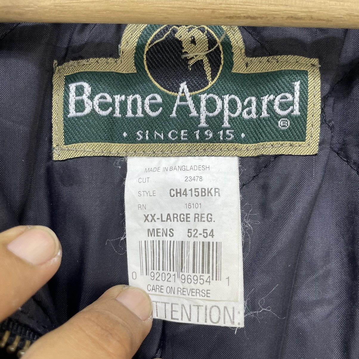 Vintage 🔥Berne Apparel Company Duck Canvas Multi Pocket Jacket Size US XL / EU 56 / 4 - 6 Thumbnail