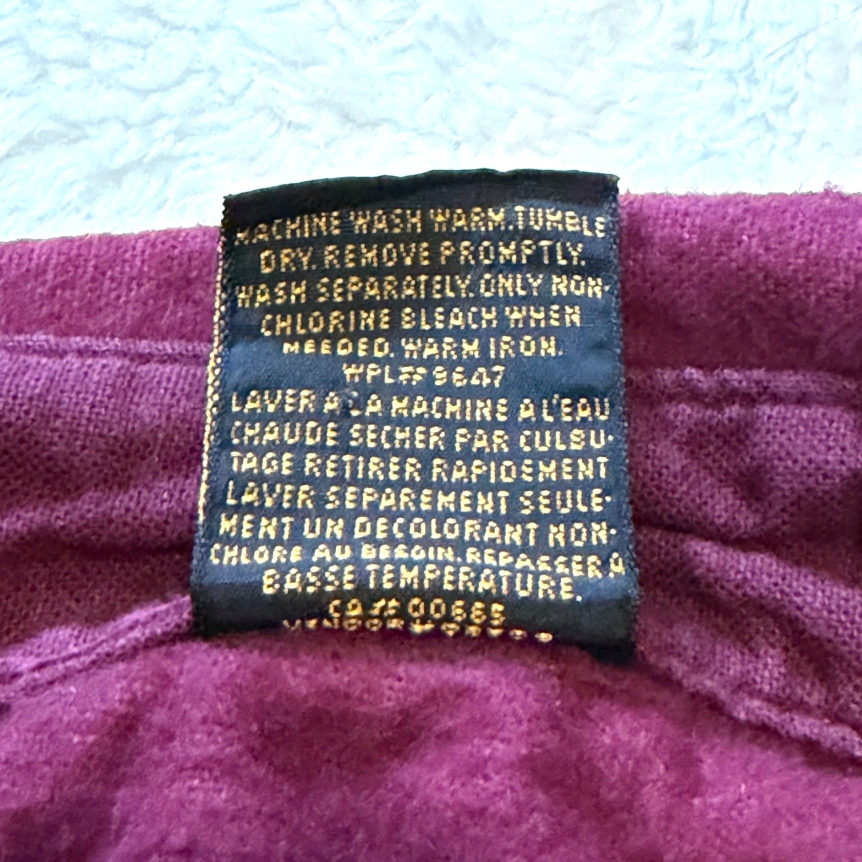 Eddie Bauer VINTAGE Eddie Bauer Shirt Mens Large Burgundy Heavy Flannel USA Chamois Cloth Solid Button-Up Long Sleeve Pocketed 80s Size US L / EU 52-54 / 3 - 5 Thumbnail