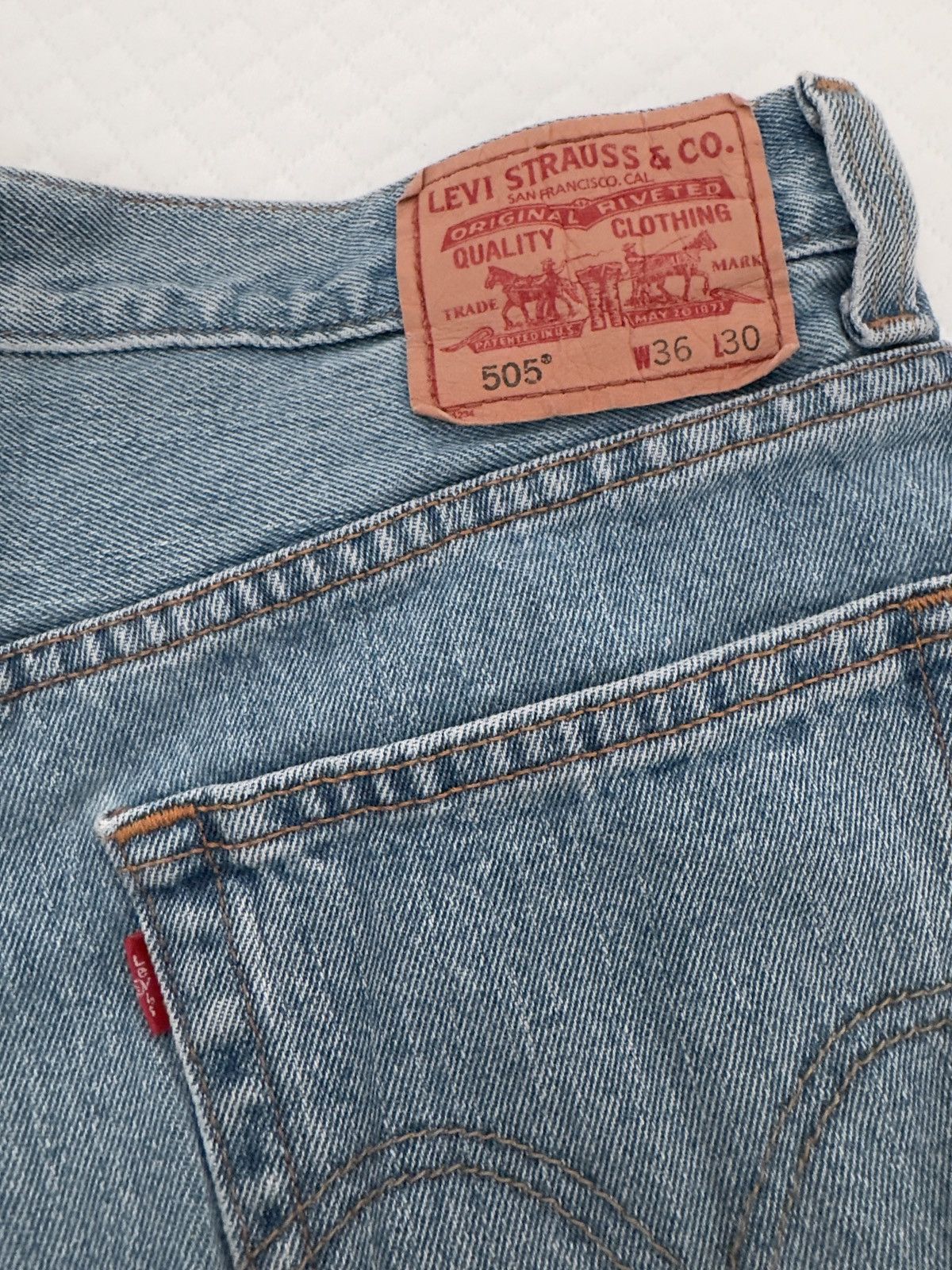 Levi's vintage levi denim 505 Size US 36 / EU 52 - 4 Thumbnail