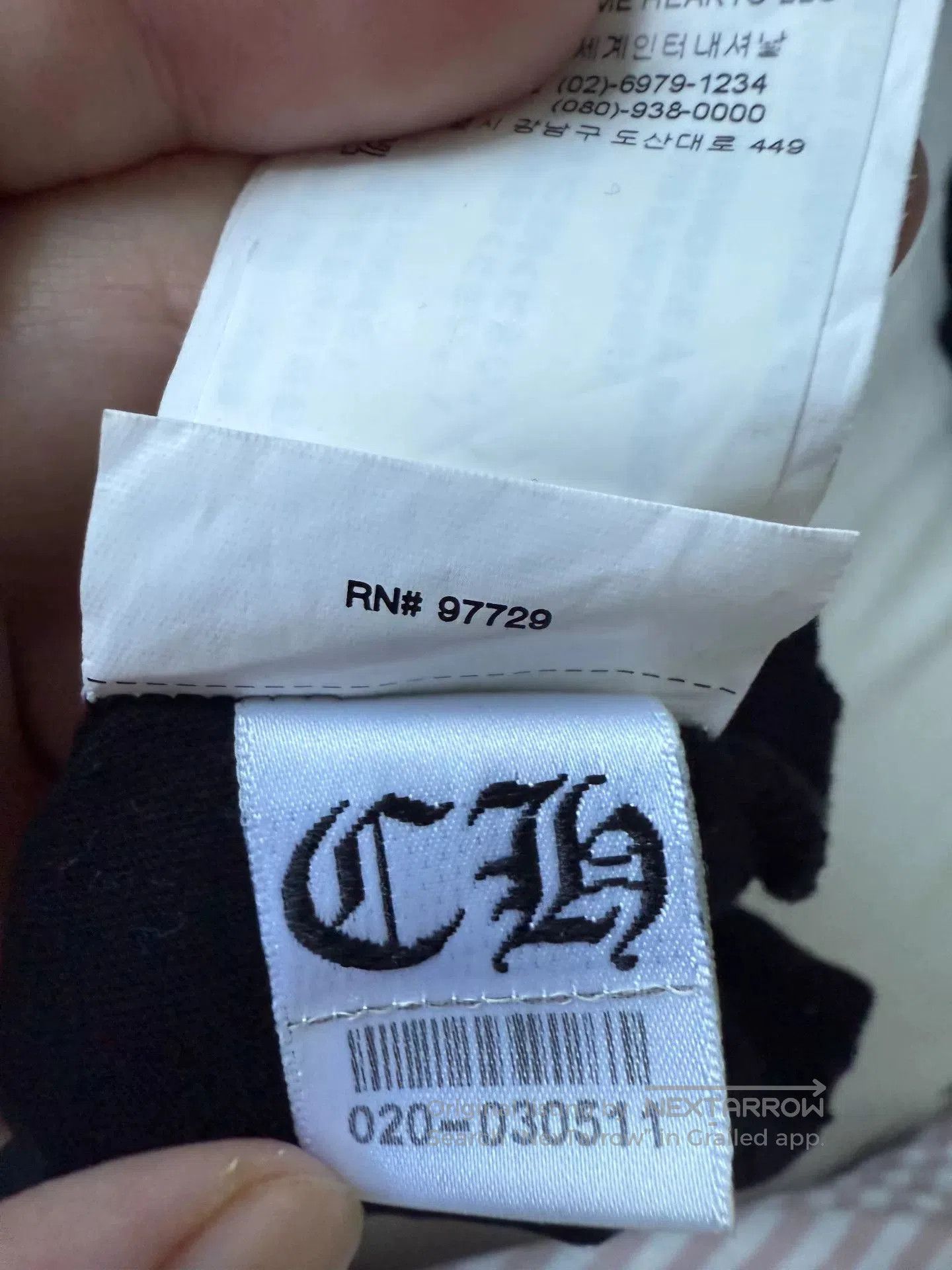 Chrome Hearts Chrome Hearts Long Sleeve T-shirt. Size US XXL / EU 58 / 5 - 5 Thumbnail