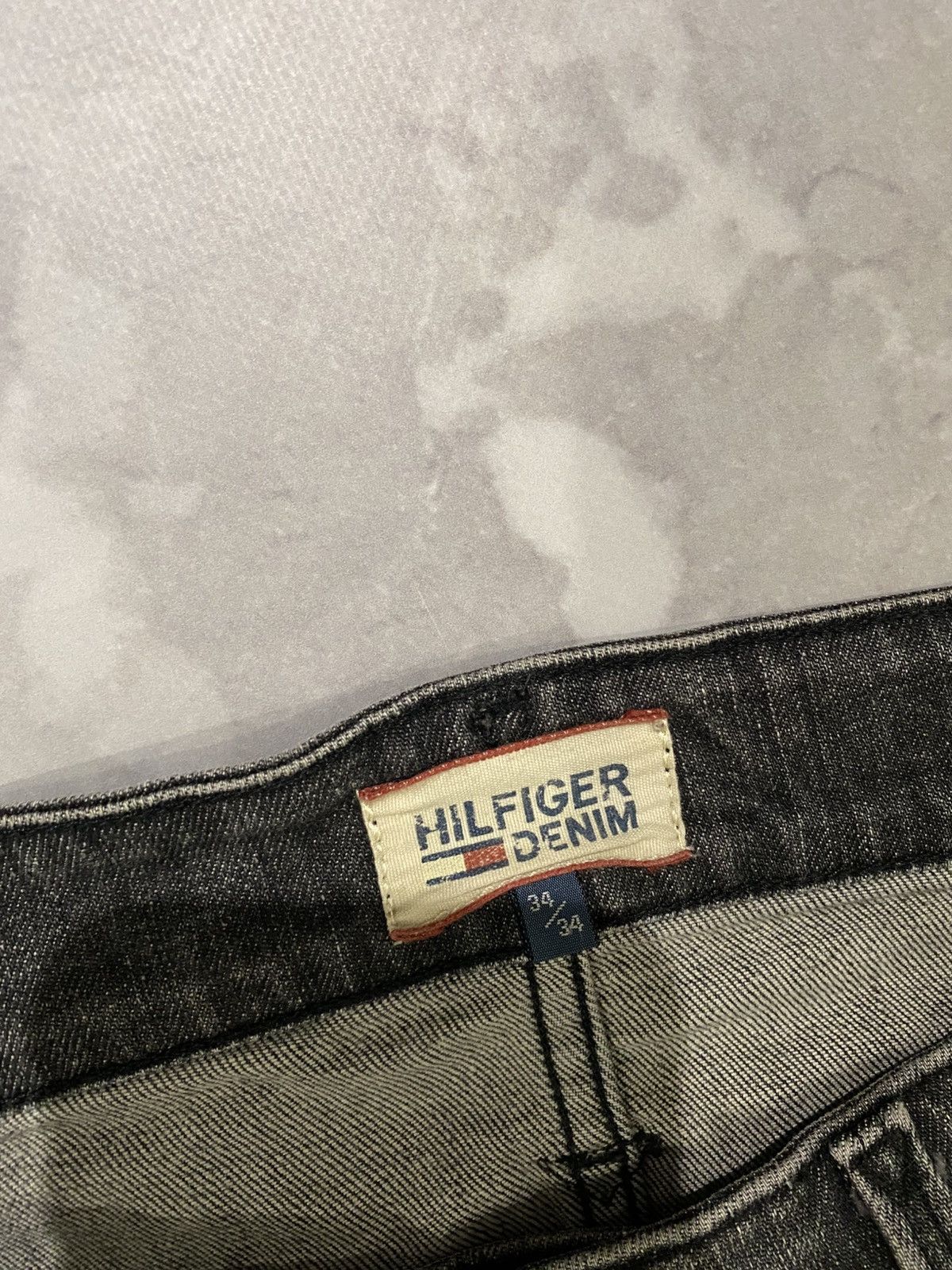 Tommy Hilfiger Tommy Hilfiger Distressed Wash Slim Fit 90s Size US 34 / EU 50 - 7 Thumbnail