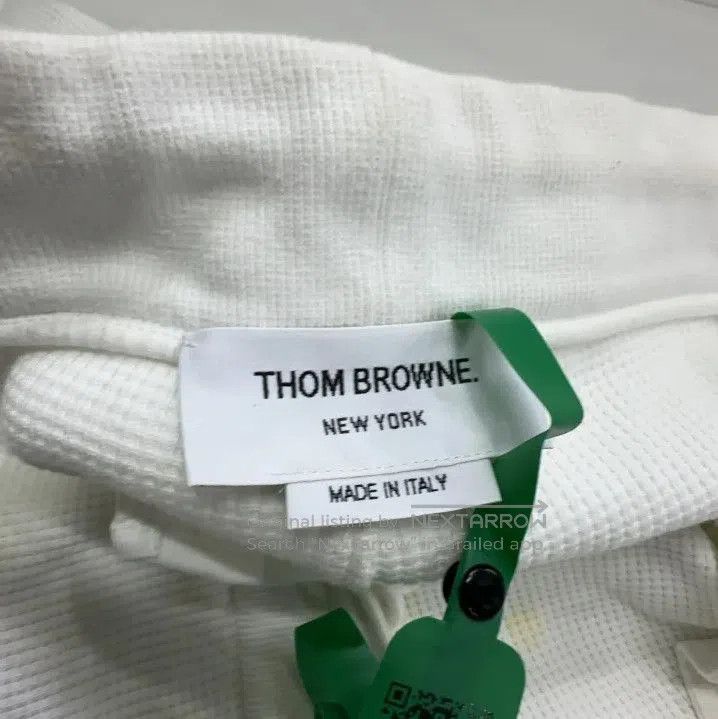 Thom Browne Thom Browne Gray Wool Ankle-Length Pants. Size US 34 / EU 50 - 4 Thumbnail