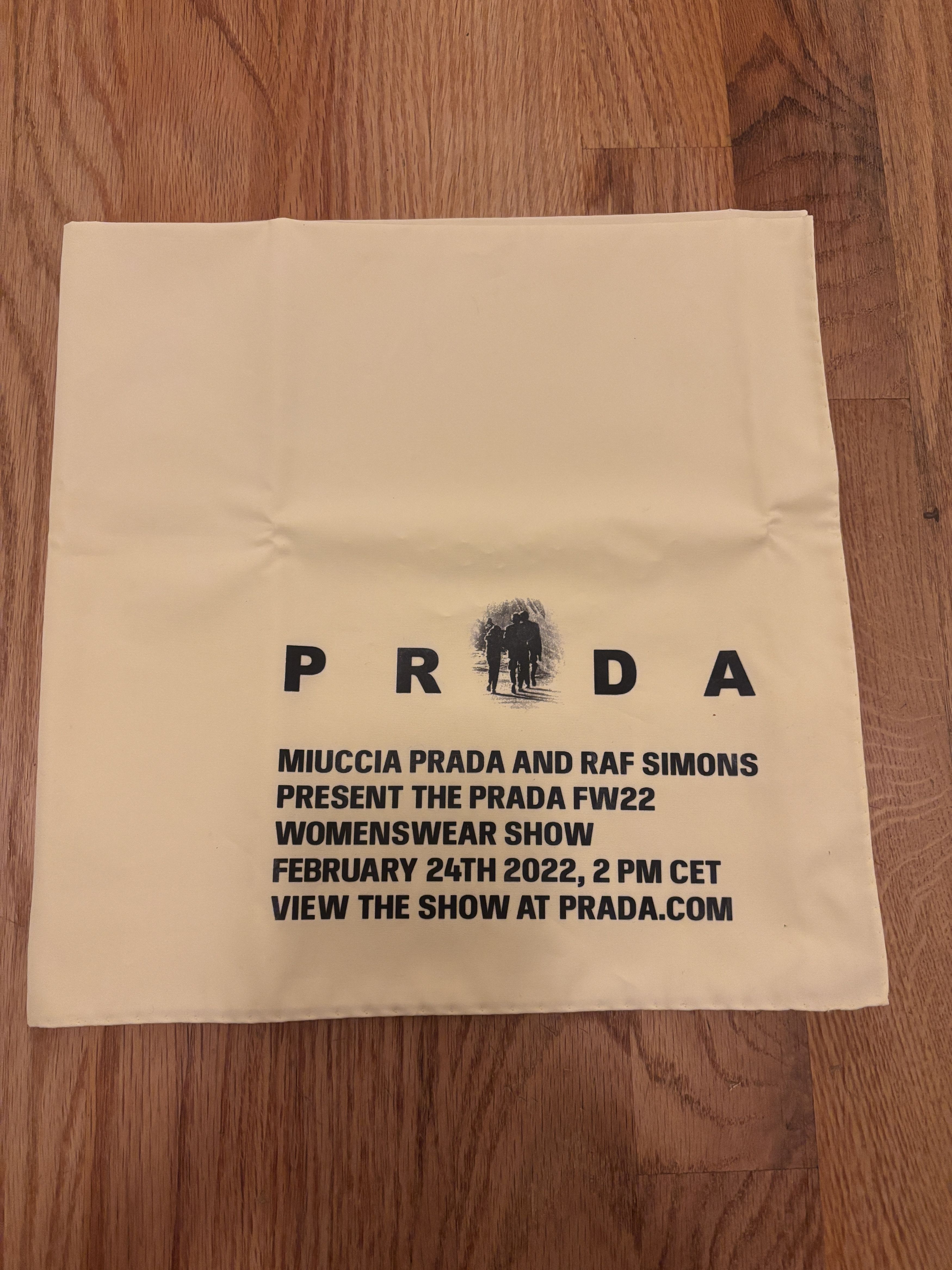 Prada Raf Simons Prada FW2022 Show Invitation Scarf Size ONE SIZE - 1 Thumbnail