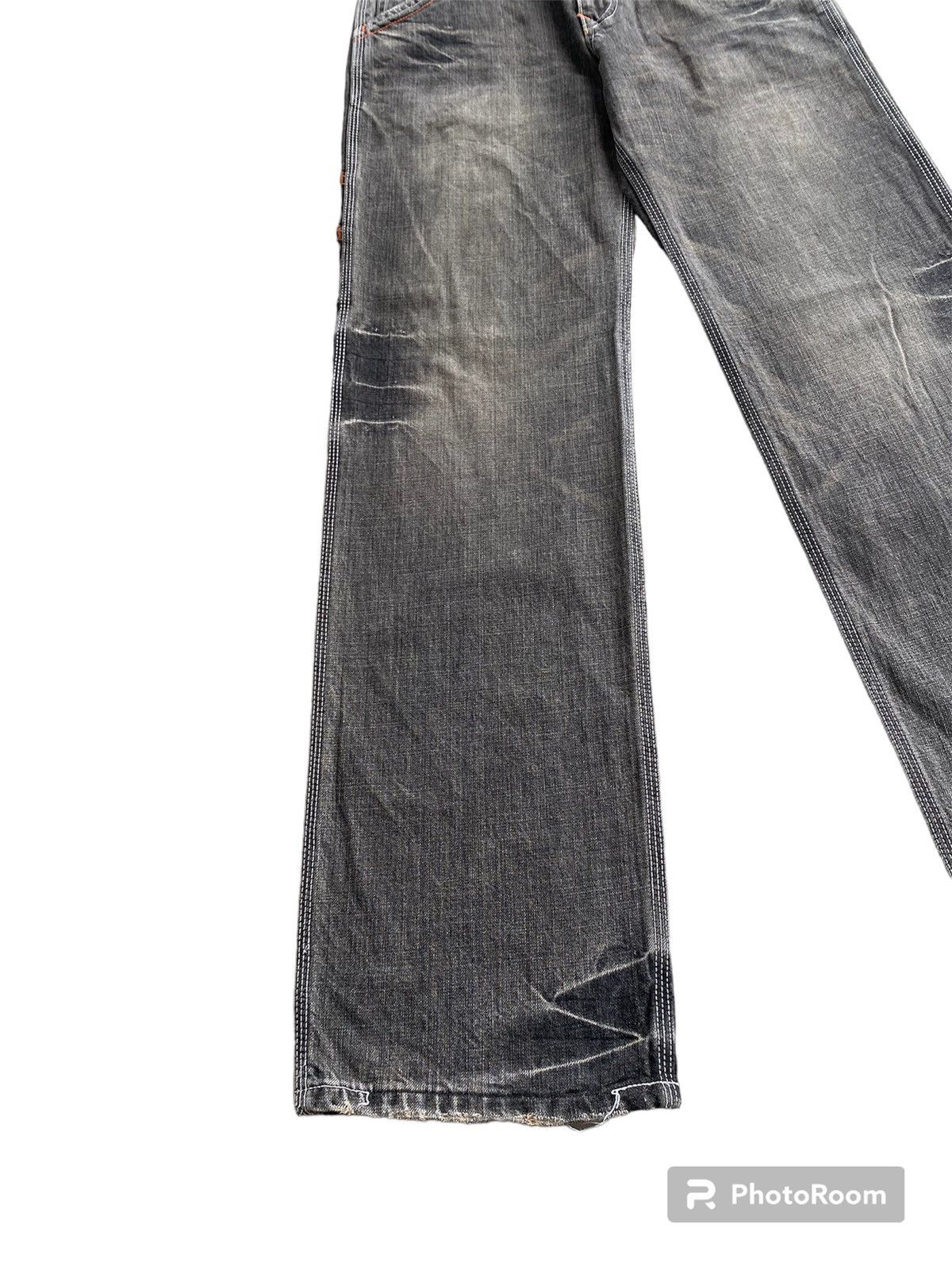 Edwin × Vintage Japan Edwin 405XVS Carpenter Rust Rugged Black Size US 30 / EU 46 - 10 Thumbnail