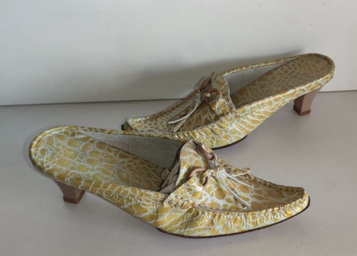Other Mules crocodile leather cream 37 Size US 6 / IT 36 - 5 Thumbnail