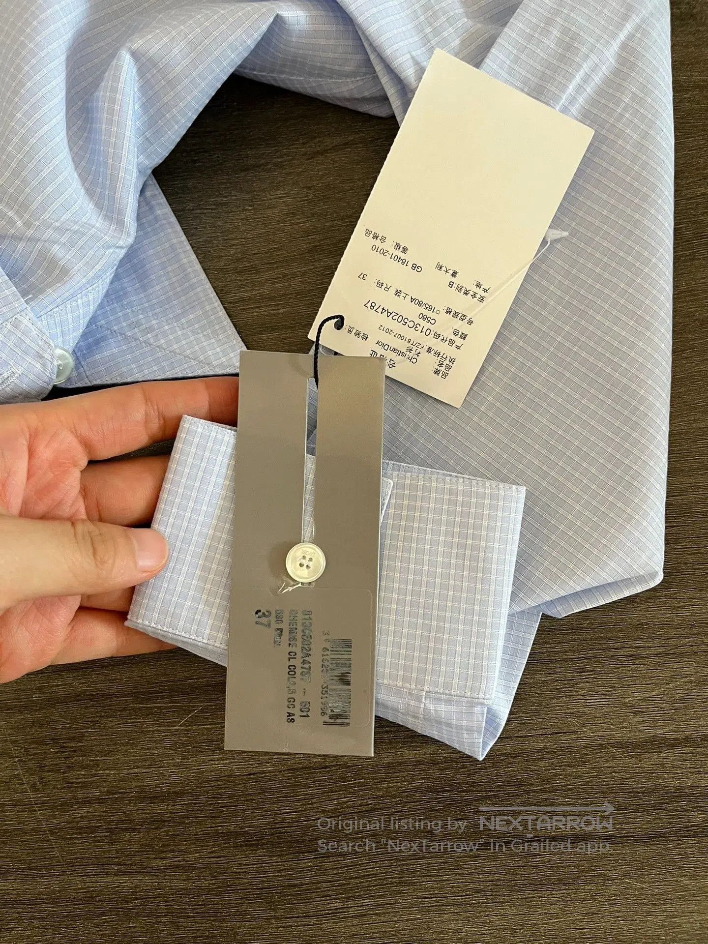 Dior Dior Fresh Feeling Long Sleeve Shirt. Size US M / EU 48-50 / 2 - 8 Thumbnail