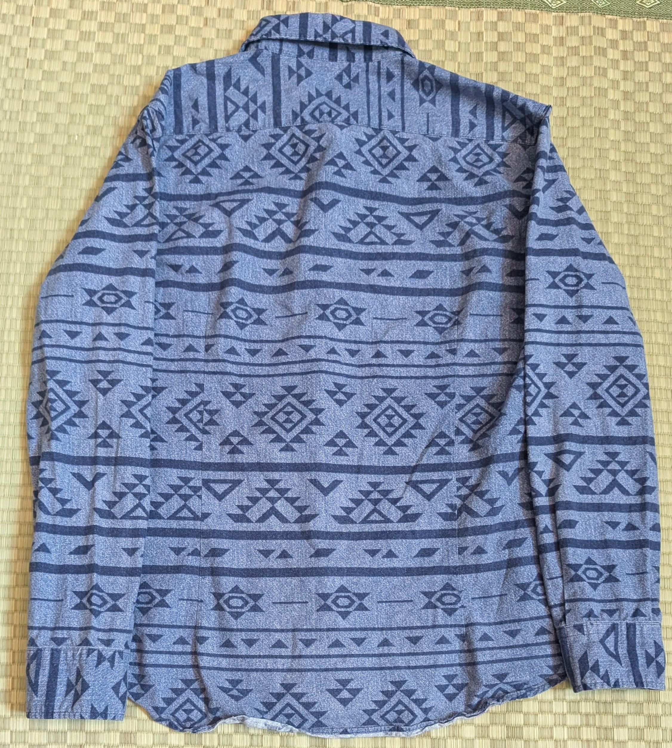 Other RARE Garcon Wave Tribal Pattern Cotton Shirt Made in Japan Size US S / EU 44-46 / 1 - 2 Thumbnail
