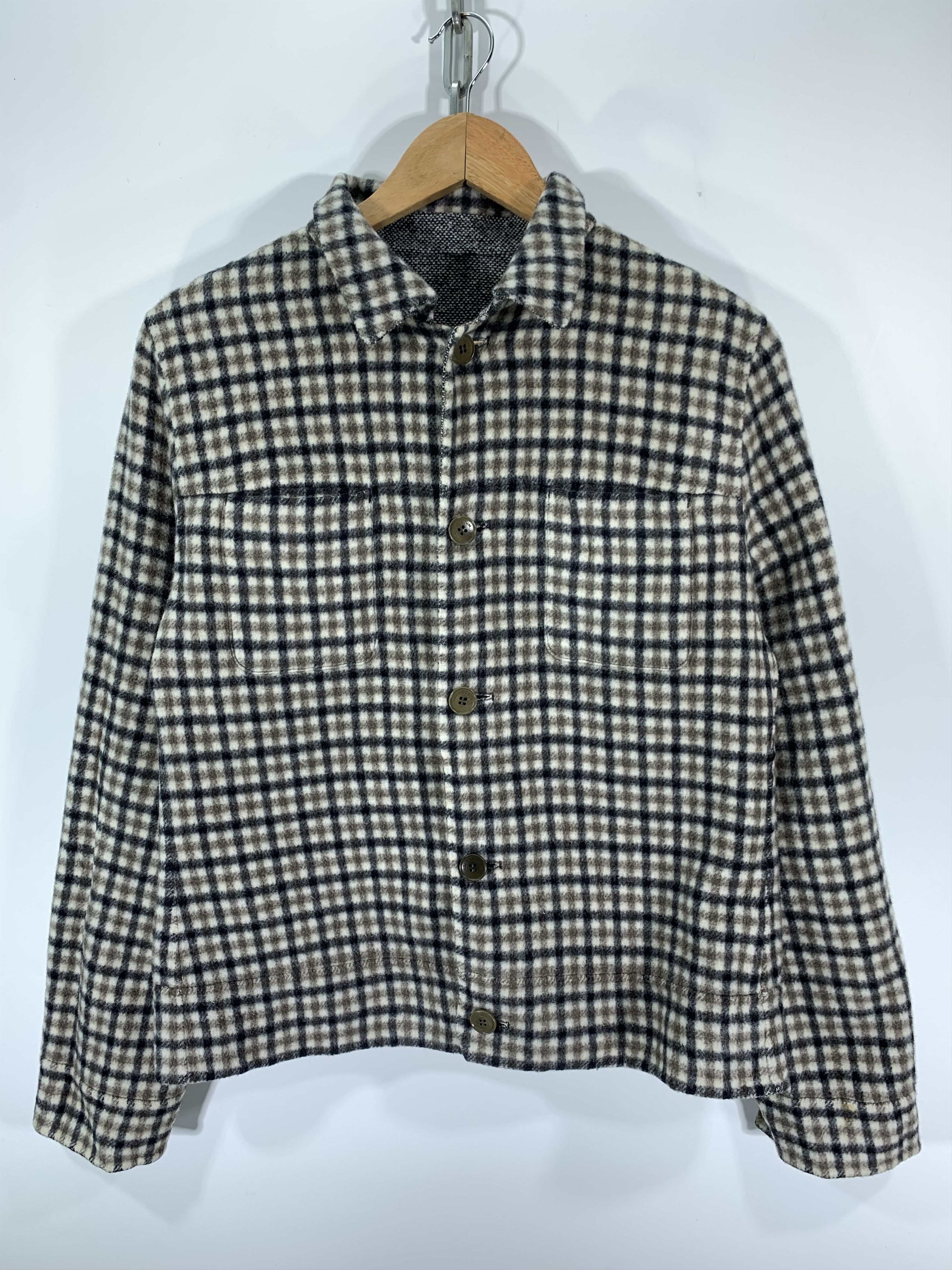 Vintage Aquascutum Reversible Wool Jacket
