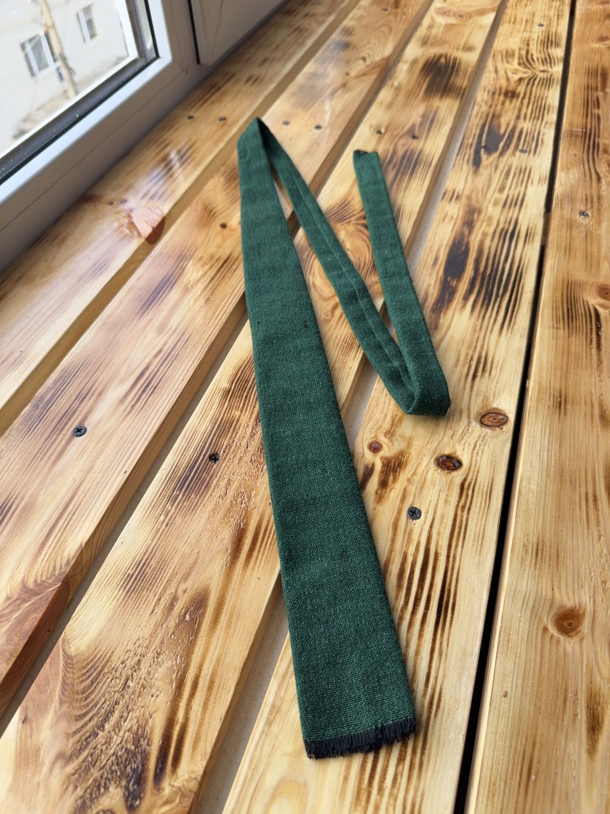 Japanese Brand Japanese Archive Retro 80s Issey Style Green Textured Linen Size ONE SIZE - 1 Thumbnail