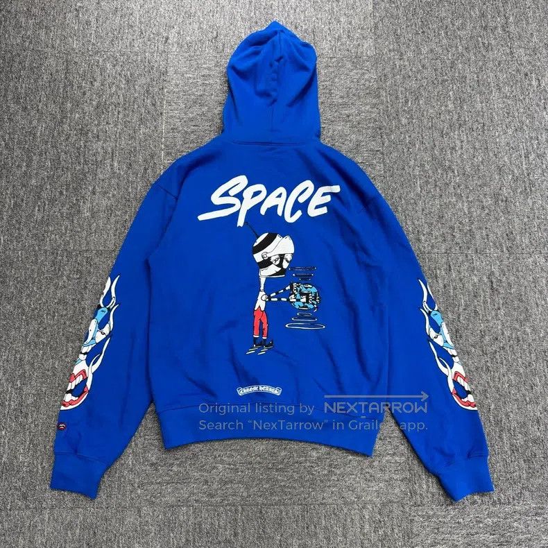 Chrome Hearts CHROME HEARTS Size S Flame double-arm sweater Size US S / EU 44-46 / 1 - 5 Thumbnail