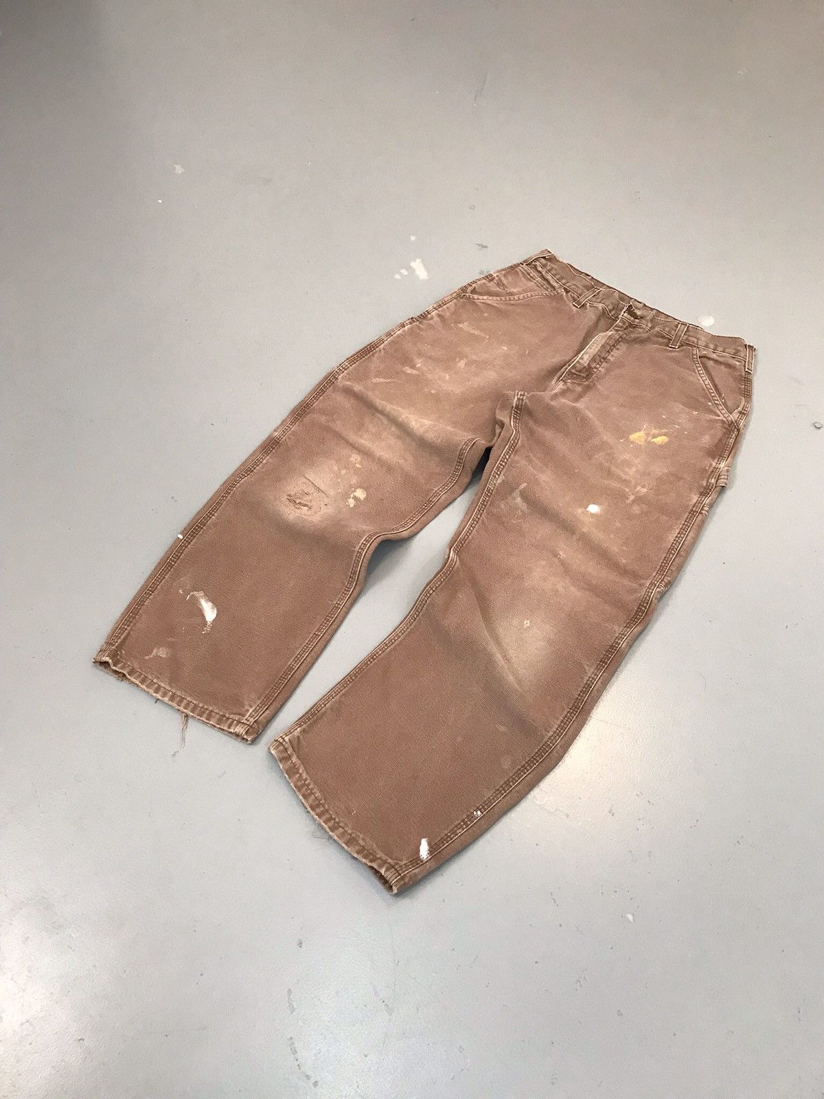 Carhartt × Vintage Vintage Carhartt carpenter denim Size US 34 / EU 50 - 2 Thumbnail