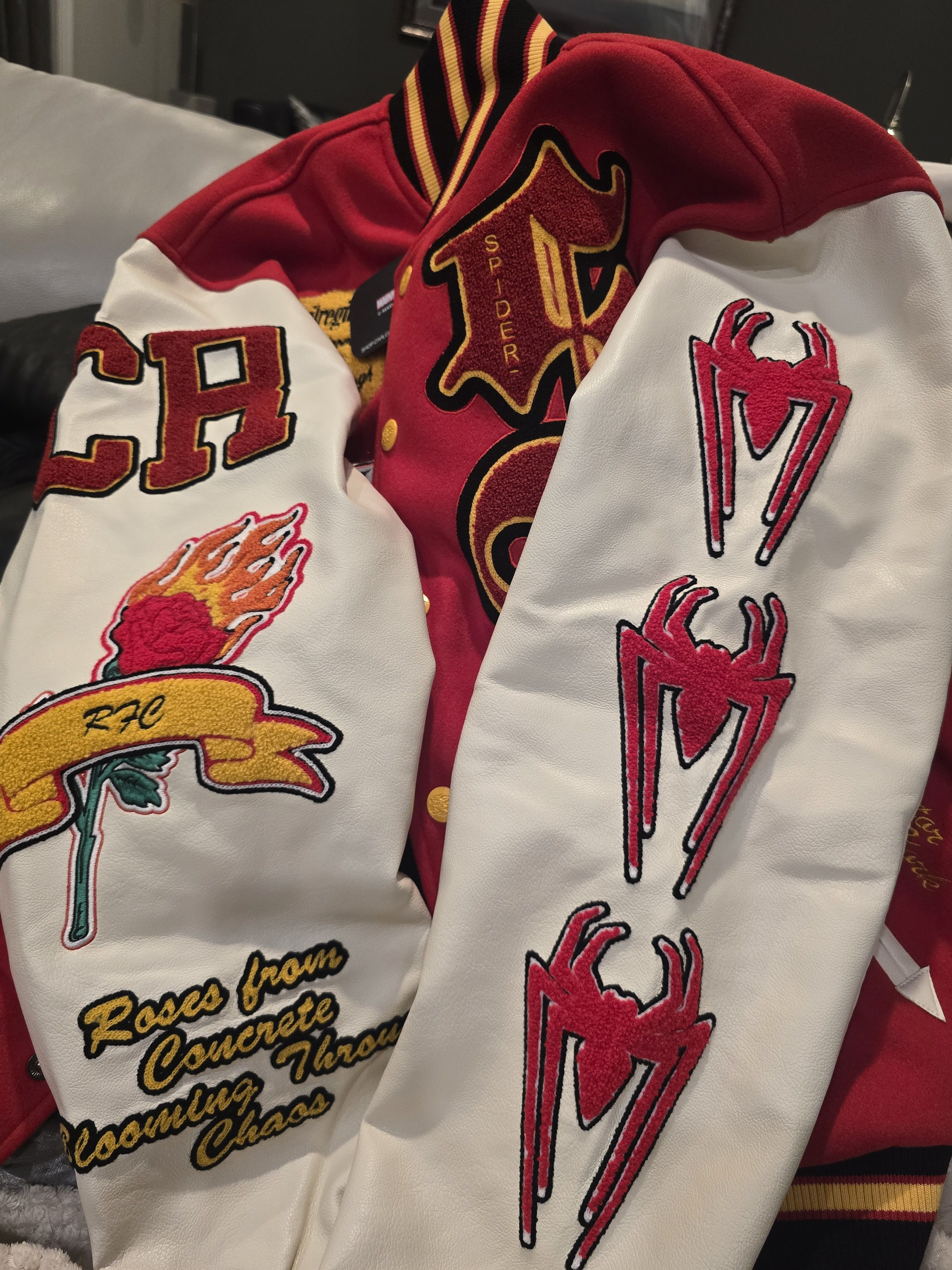 Civil Regime × Marvel Comics Civil Regime Marvel Spiderman Jacket Size US L / EU 52-54 / 3 - 5 Thumbnail