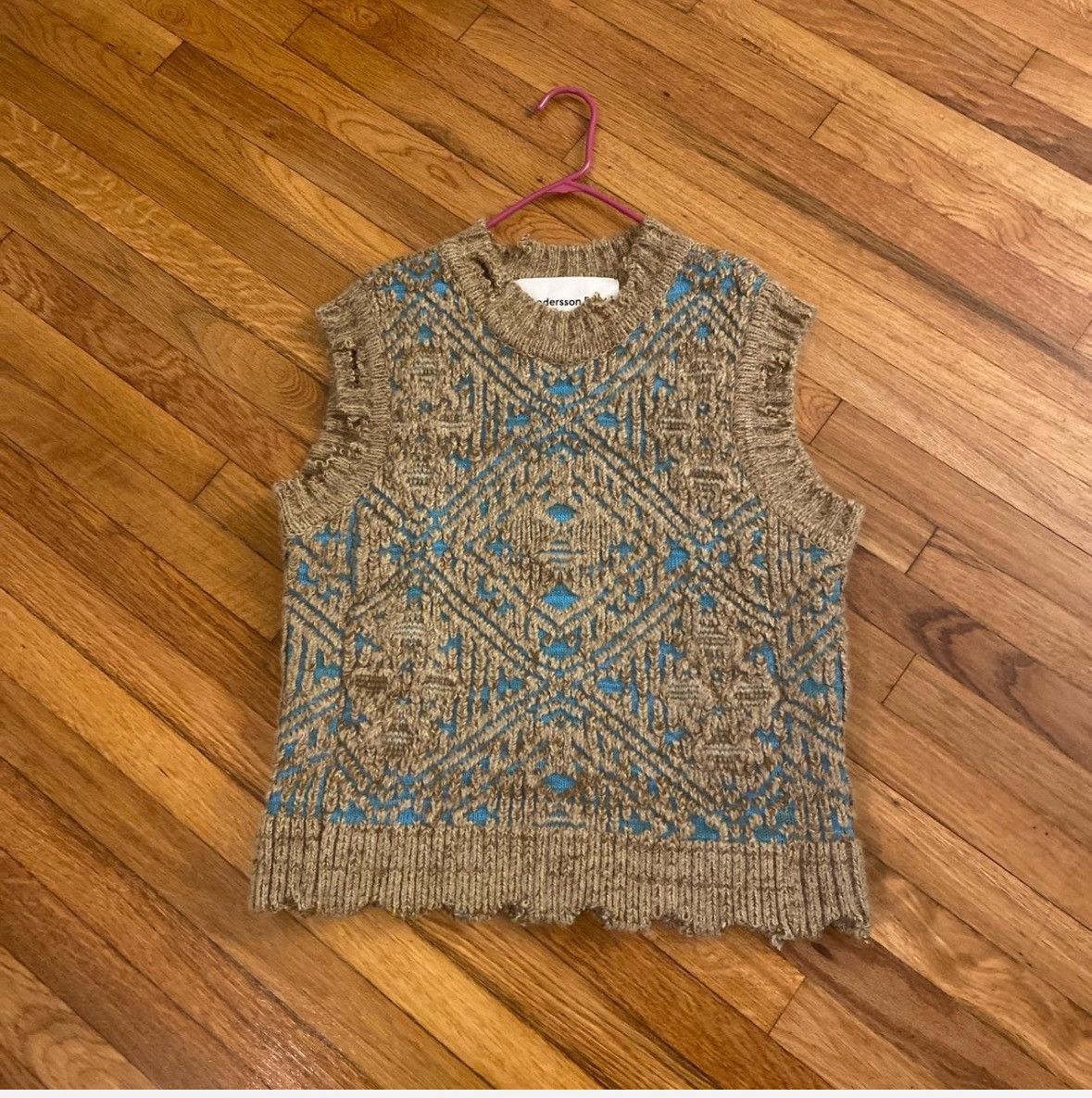 Andersson Bell Andersson Bell Jacquard sweater vest Size US S / EU 44-46 / 1 - 1 Thumbnail