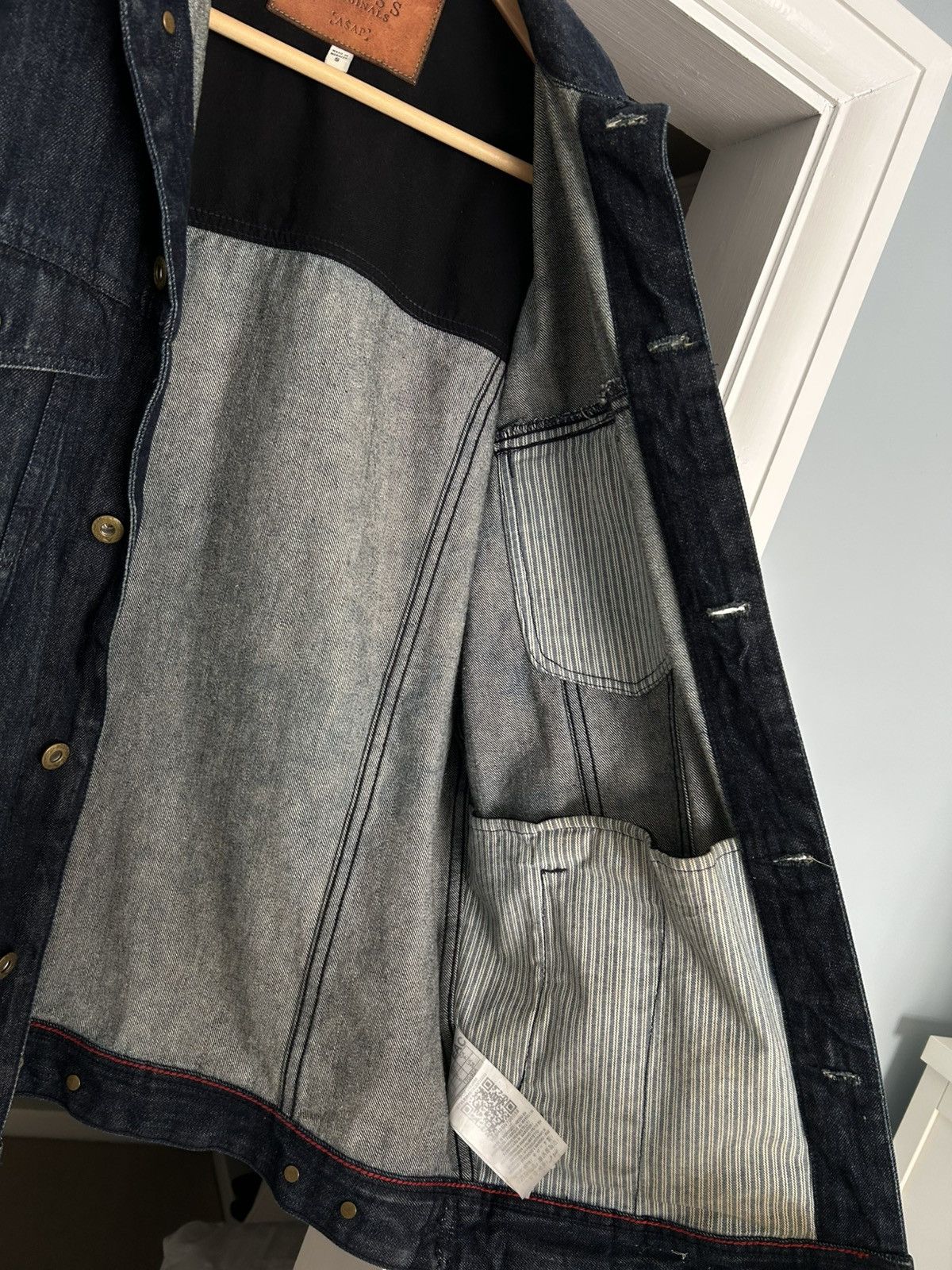 A$AP Rocky × Guess Guess x A$AP Rocky Navy Denim Jacket Size US S / EU 44-46 / 1 - 6 Thumbnail