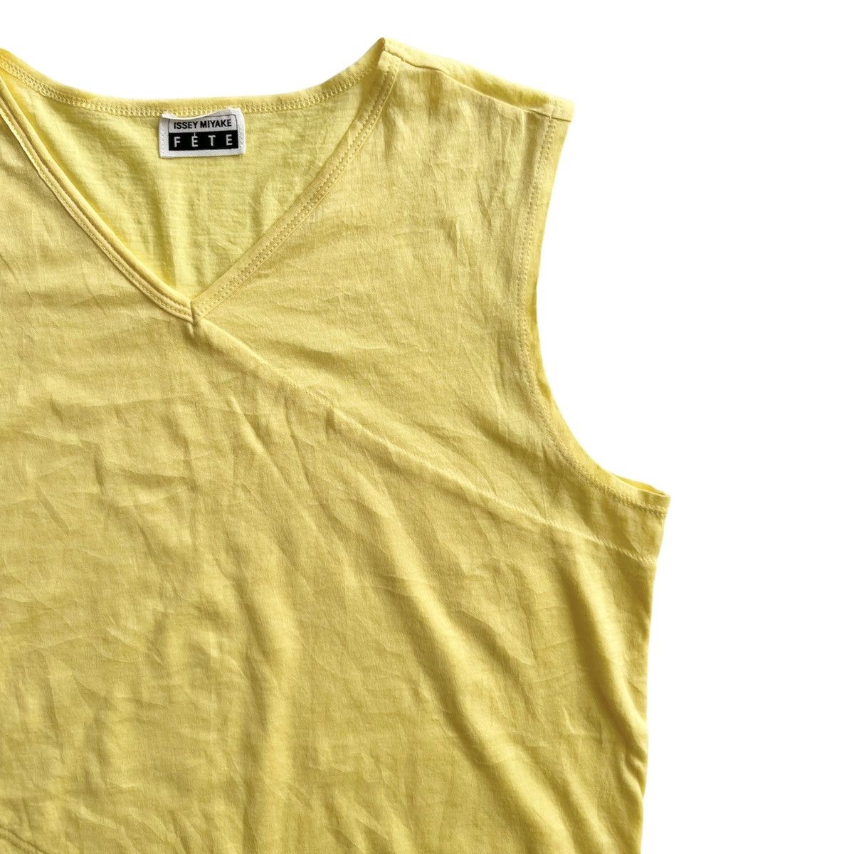 Issey Miyake × Japanese Brand ISSEY MIYAKE FETE TANK TOP Size XS / US 0-2 / IT 36-38 - 3 Thumbnail