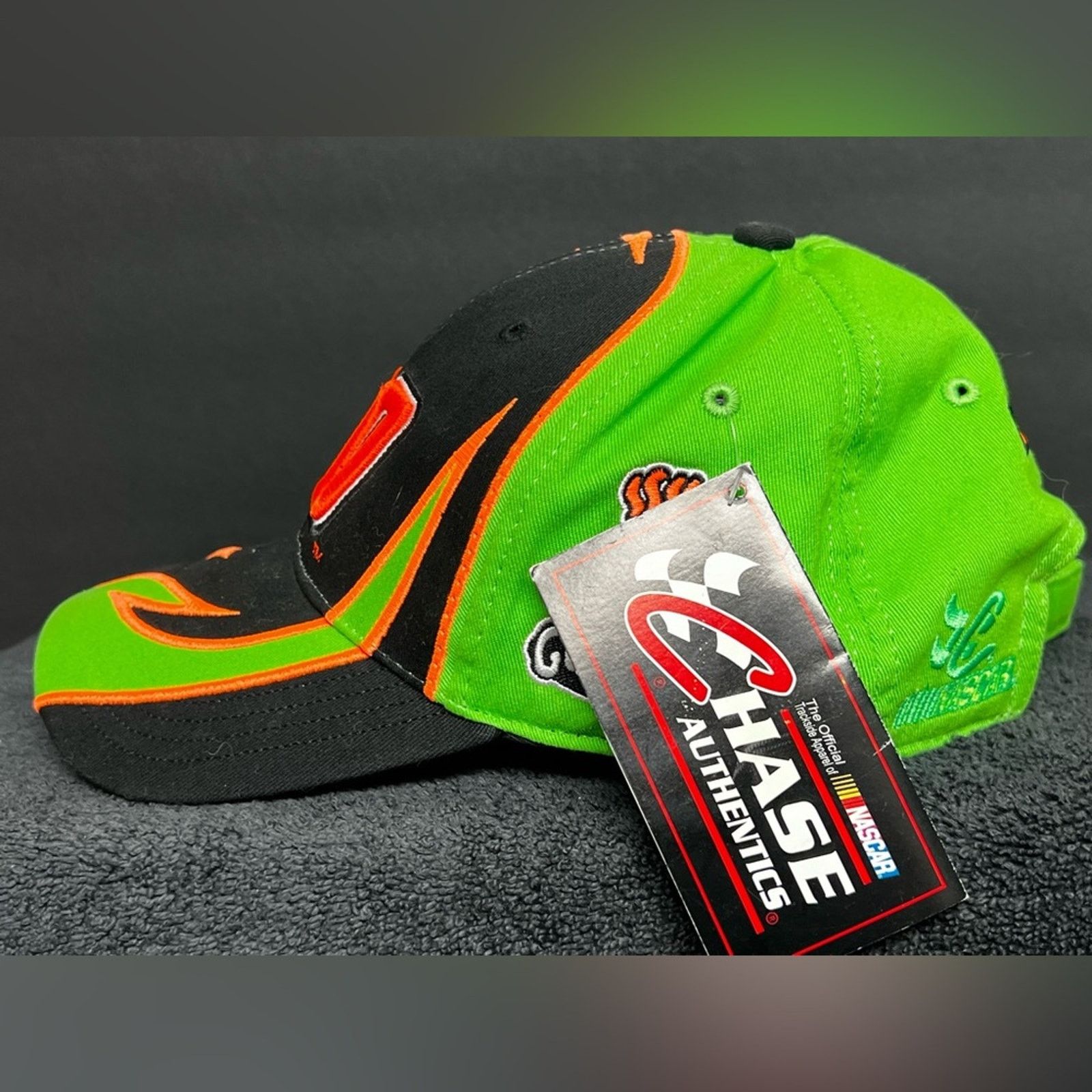 Chase Authentics Autographed NWT Danica Patrick Go Daddy Pit Cap Hat Nascar Size ONE SIZE - 5 Thumbnail