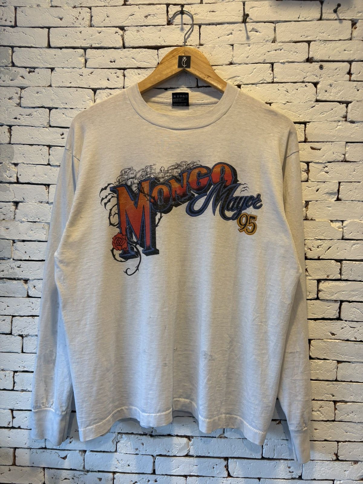 Other Vintage 1995 “Mongo Mayor” Graphic T-Shirt Size US L / EU 52-54 / 3 - 1 Thumbnail