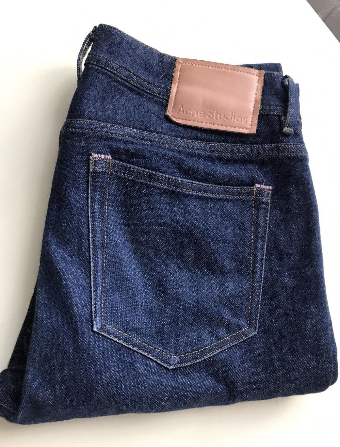 Acne Studios Acne Studios North Indigo Navy Jeans Size 34 Size US 34 / EU 50 - 4 Thumbnail