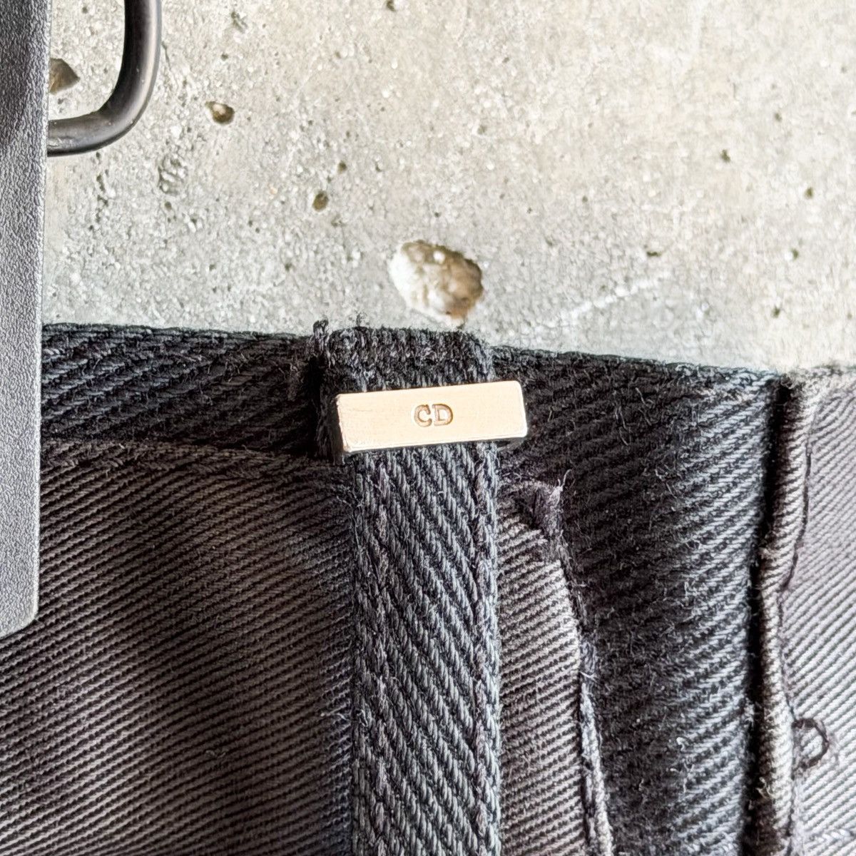 Dior Dior AW07 “Navigate” THRASHED Patchwork Denim By Hedi Size US 31 - 4 Thumbnail