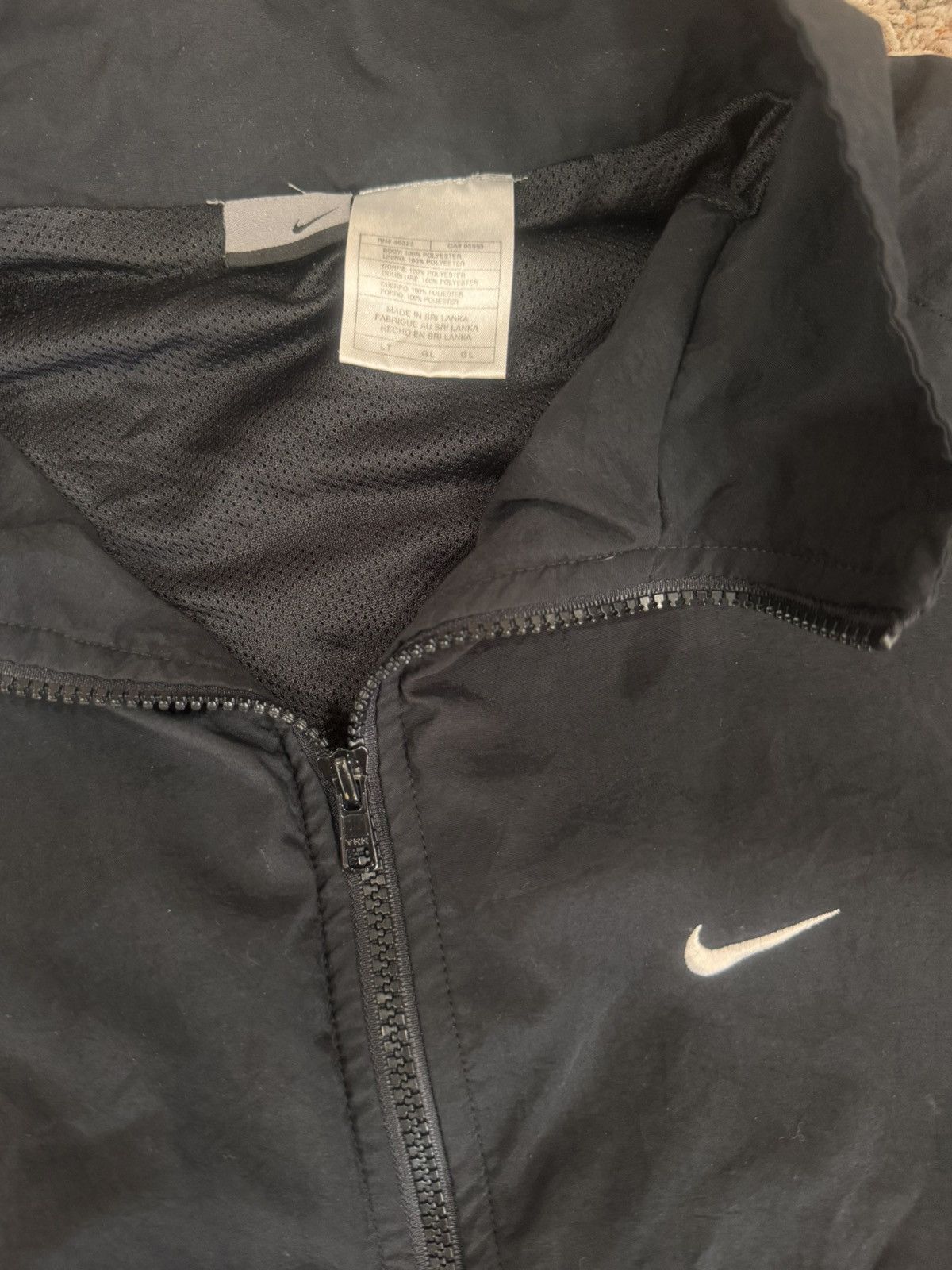 Nike Vintage 00’s Black Nike Zip Up Size US XL / EU 56 / 4 - 3 Thumbnail