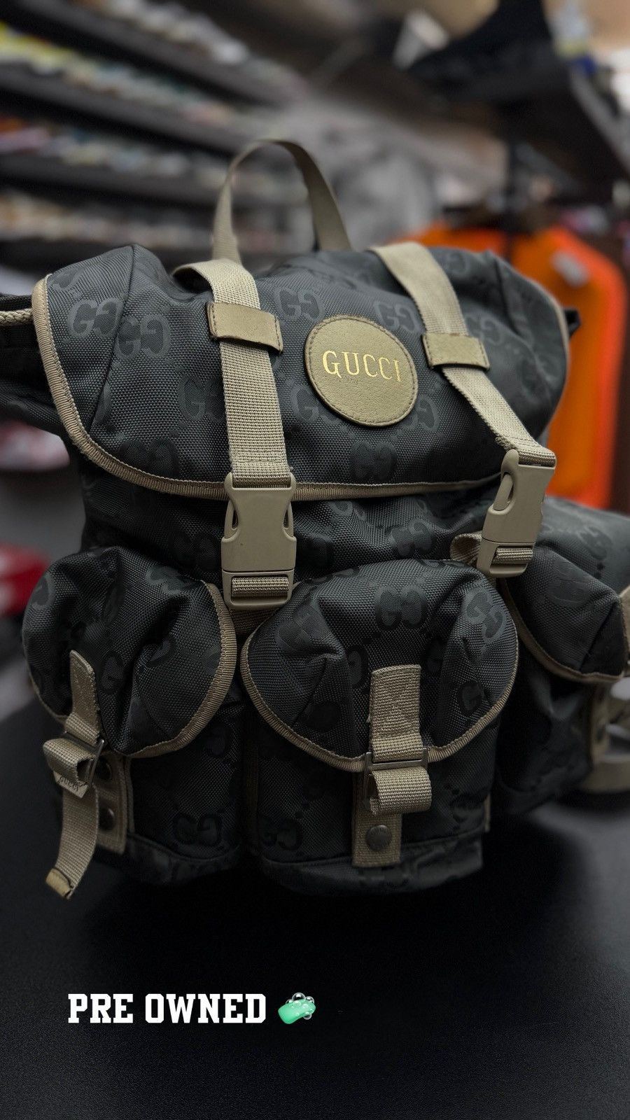 Gucci Gucci Grey Off The Grid Backpack $2220 Retail Size ONE SIZE - 3 Thumbnail