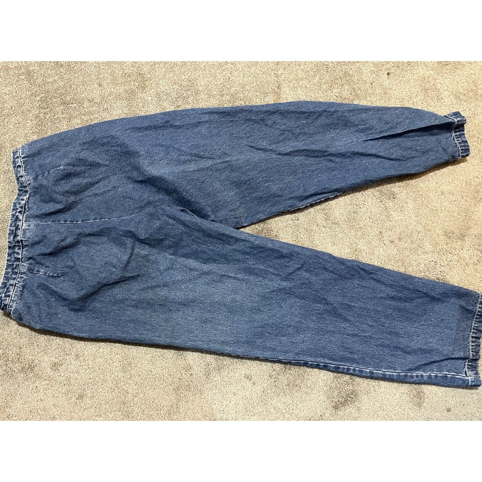 Vintage VINTAGE Chico's Women's Jeans Straight Fit Medium Wash Blue Size 2 Denim 5-Pocket Inseam 32 Inches Size 26" / US 2 / IT 38 - 3 Thumbnail