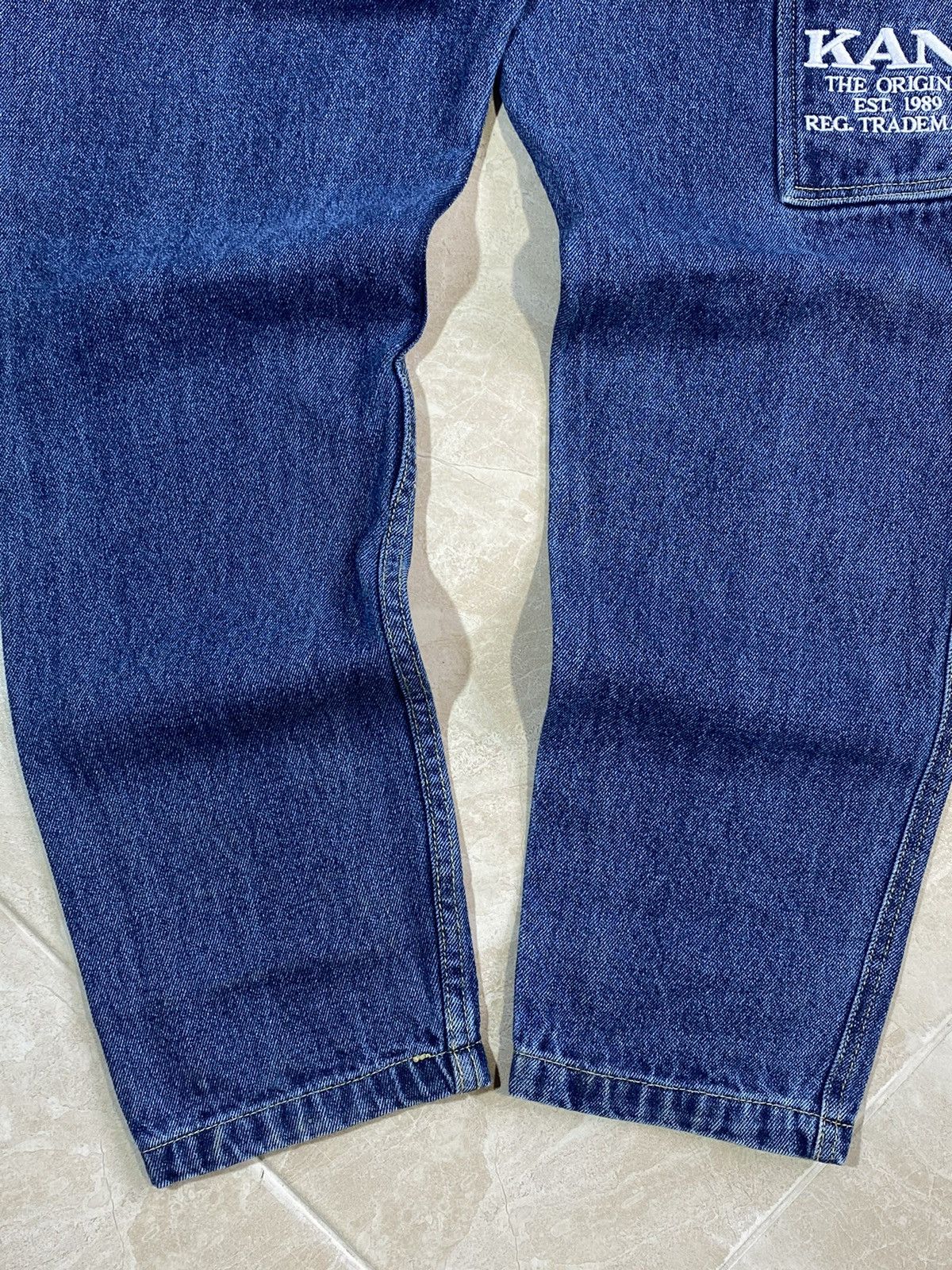 Karl Kani Kani Women's Denim Jeans Workwear Pants Size L Size 32" / US 10 / IT 46 - 4 Thumbnail