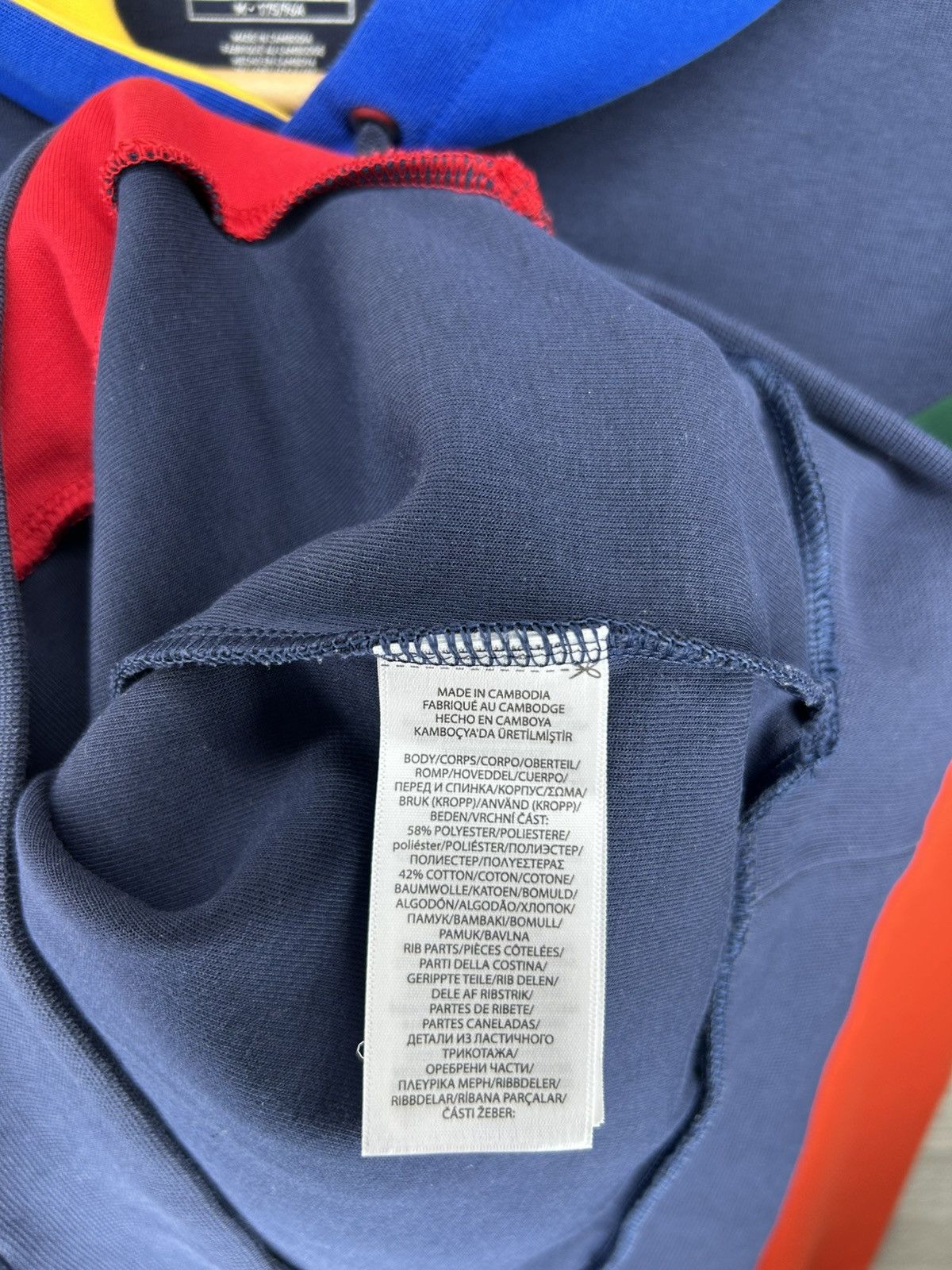 Polo Ralph Lauren Polo Ralph Lauren Color Block Logo Hoodie Size US M / EU 48-50 / 2 - 7 Thumbnail