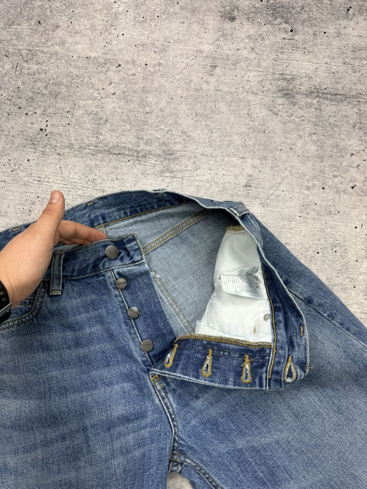 Carhartt Vintage Carhartt WIP Marlow Pant Stonewashed Denim Jeans Size US 29 - 10 Thumbnail