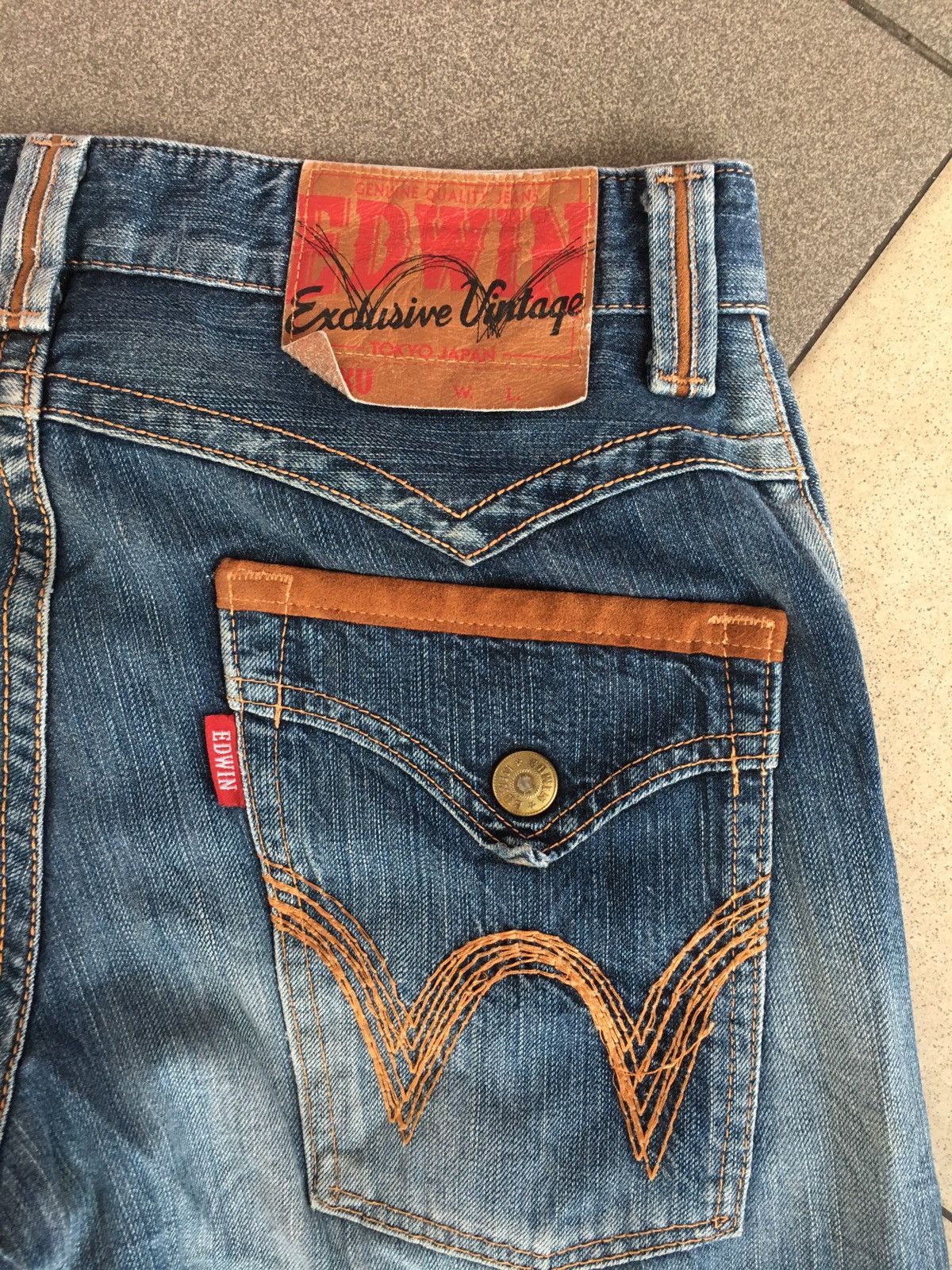 Edwin × Japanese Brand × Vintage Edwin xv Tokyo japan exclusive vintage Size US 34 / EU 50 - 2 Thumbnail