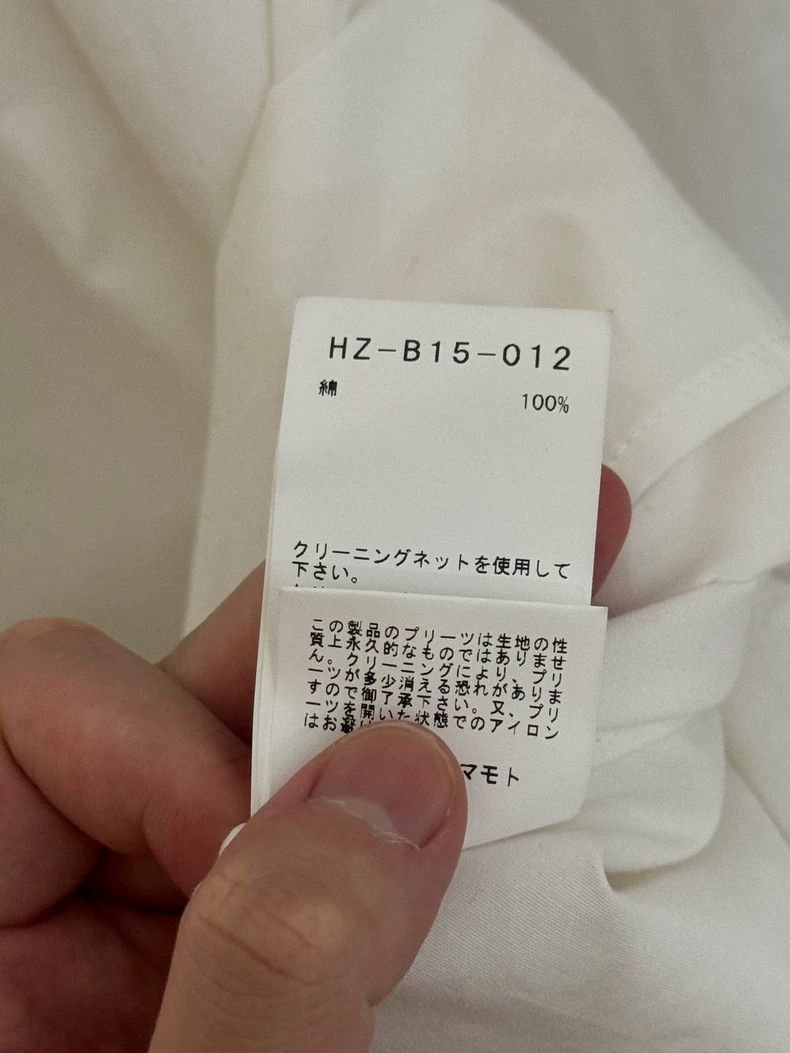 Yohji Yamamoto Yohji Yamamoto Fold White Shirt 2505-Nextarrow Size US XL / EU 56 / 4 - 6 Thumbnail