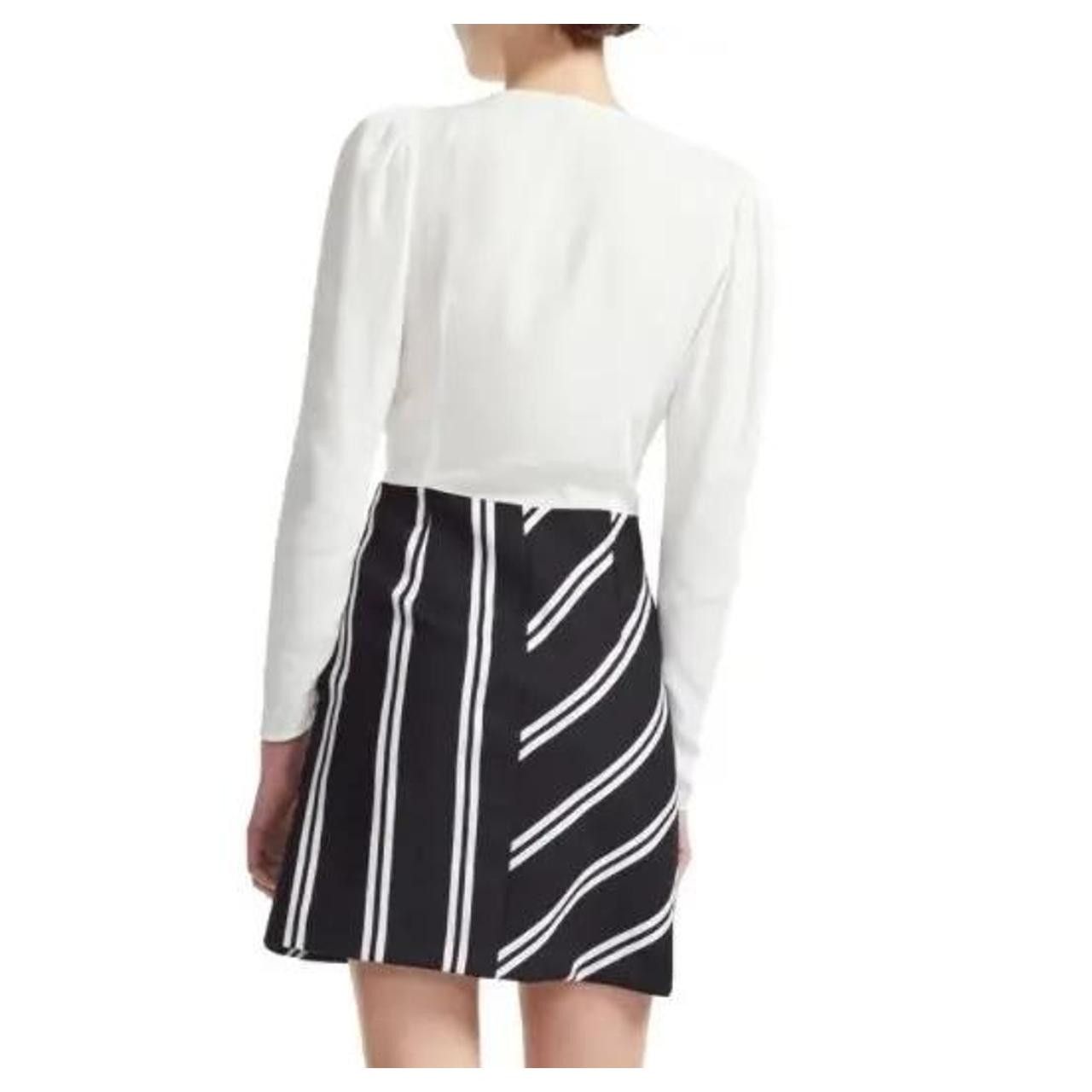 Maje Maje Rolim Blanc Mini Dress Size S / US 4 / IT 40 - 3 Thumbnail