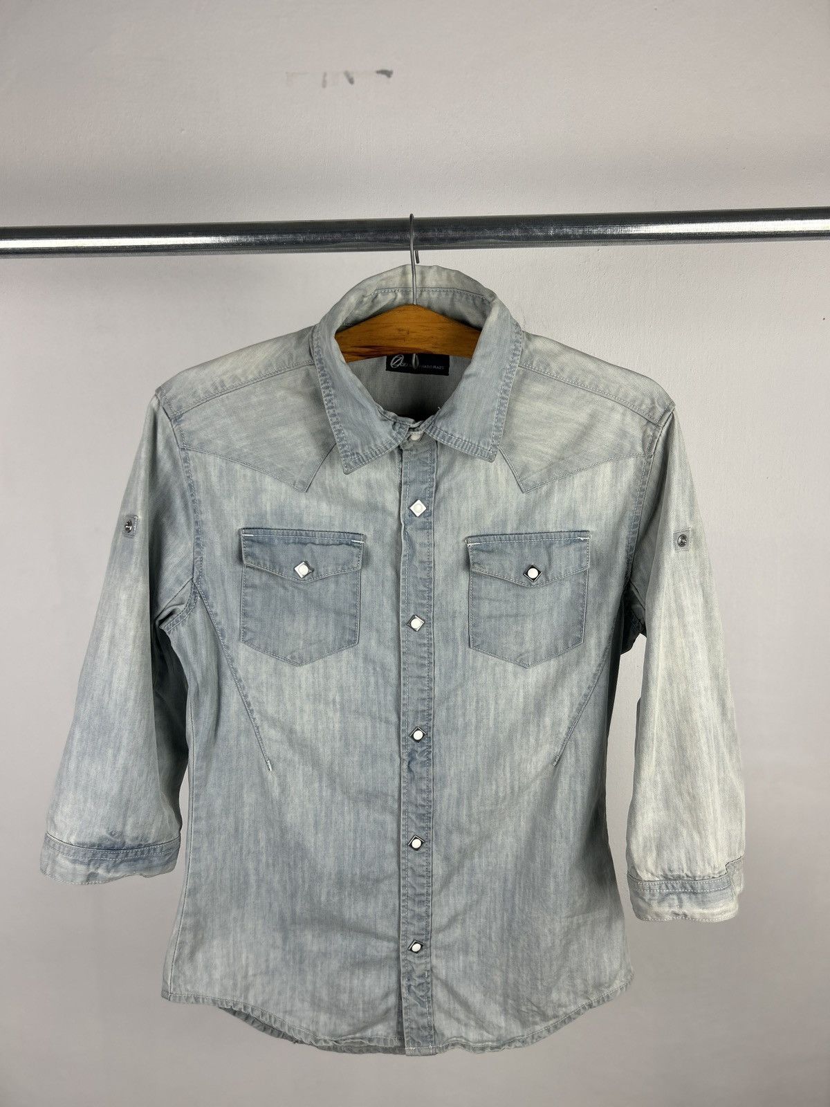 Tornado Mart zero by tornado mart western shirt denim Size US M / EU 48-50 / 2 - 2 Thumbnail