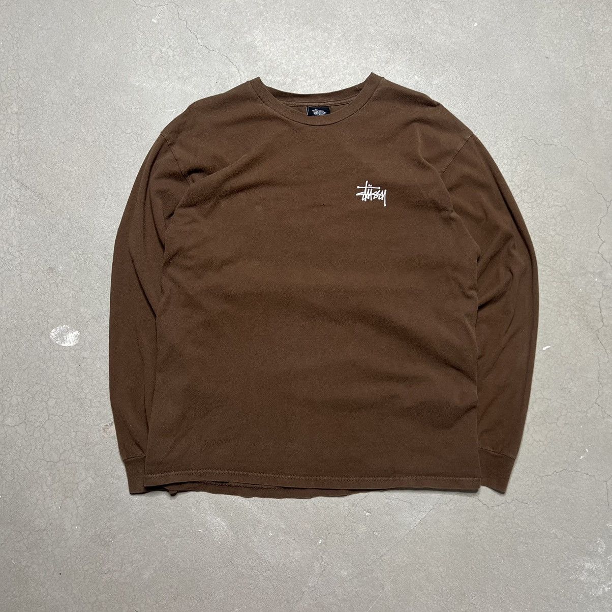 Stussy Stussy Rib Cage 3M Reflective Bones Long Sleeve t