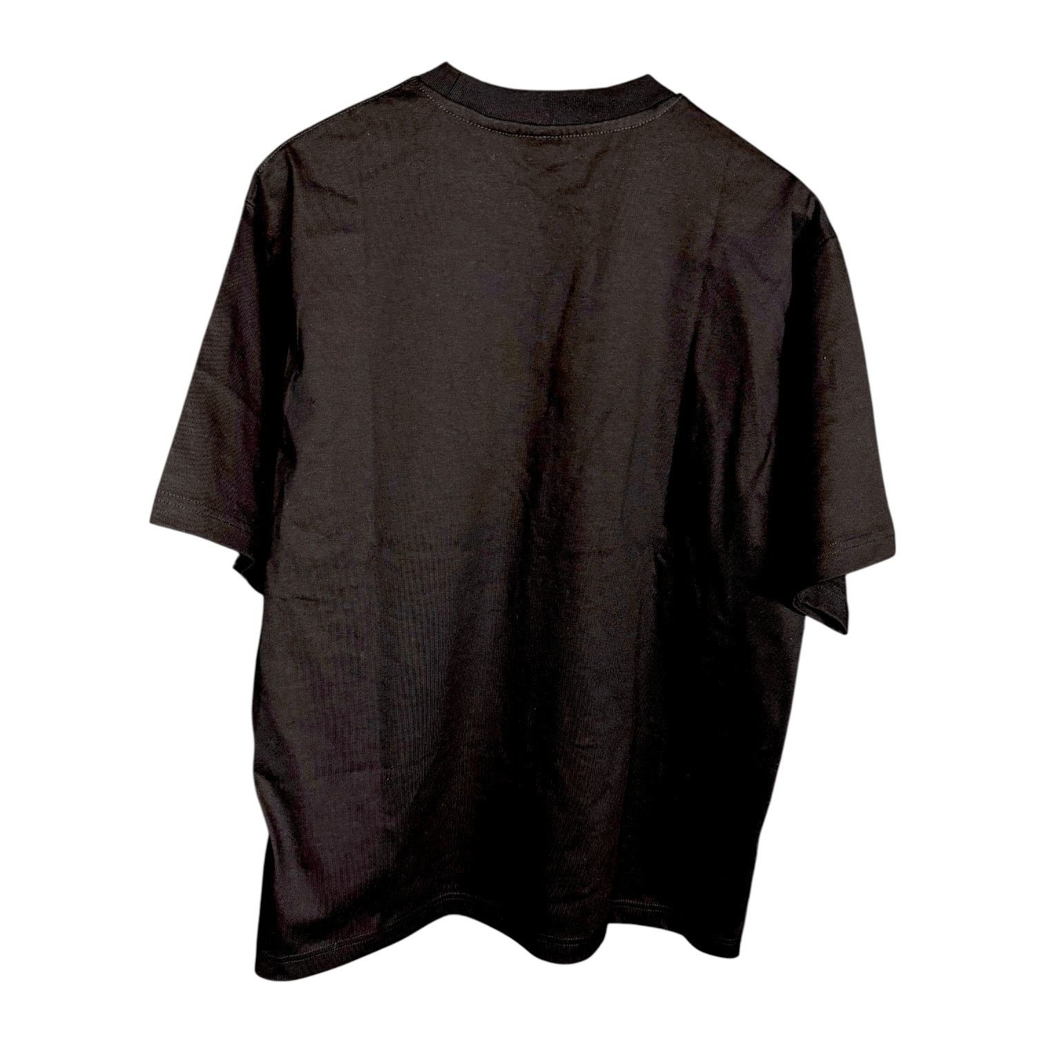 G-Star G-Star RAW Mens Black Fabric Mix Boxy T-shirt Oversize Fit Size US S / EU 44-46 / 1 - 11 Thumbnail