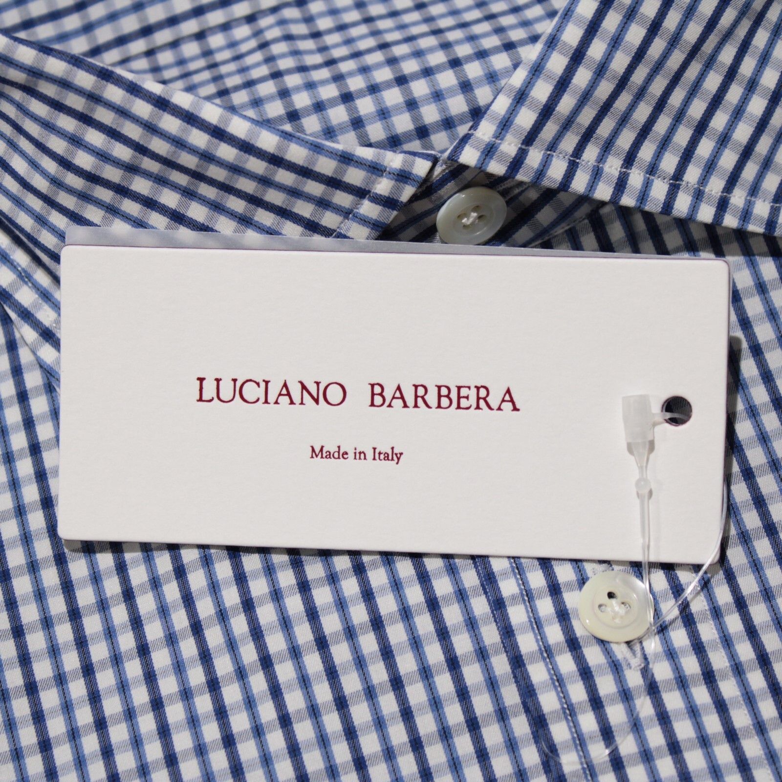 Luciano Barbera Luciano Barbera New with tags Shirt Size XL US In Blue Size US XL / EU 56 / 4 - 2 Thumbnail