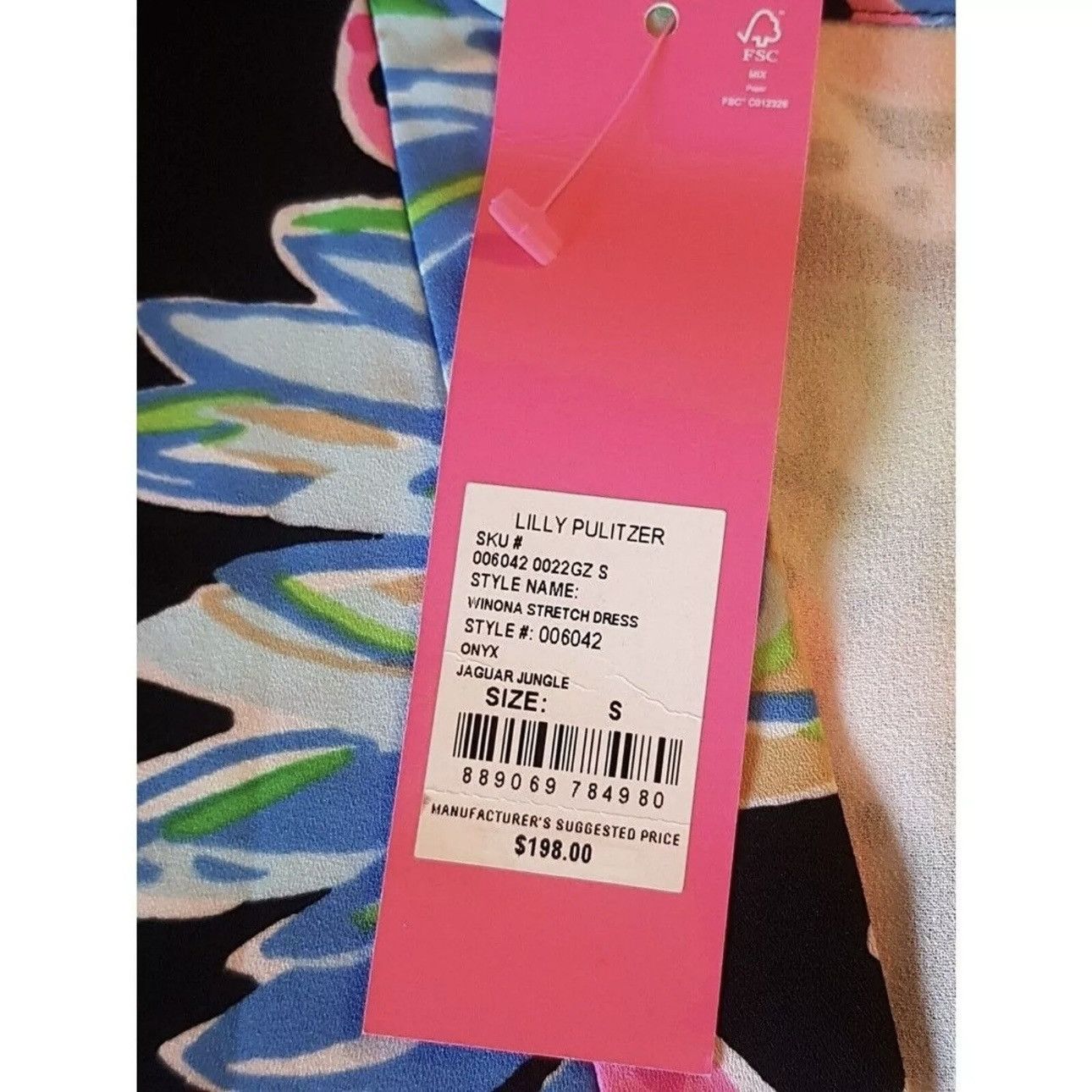 Lilly Pulitzer Lilly Pulitzer Dress Size Small Winona Vacation Travel Size S / US 4 / IT 40 - 7 Thumbnail